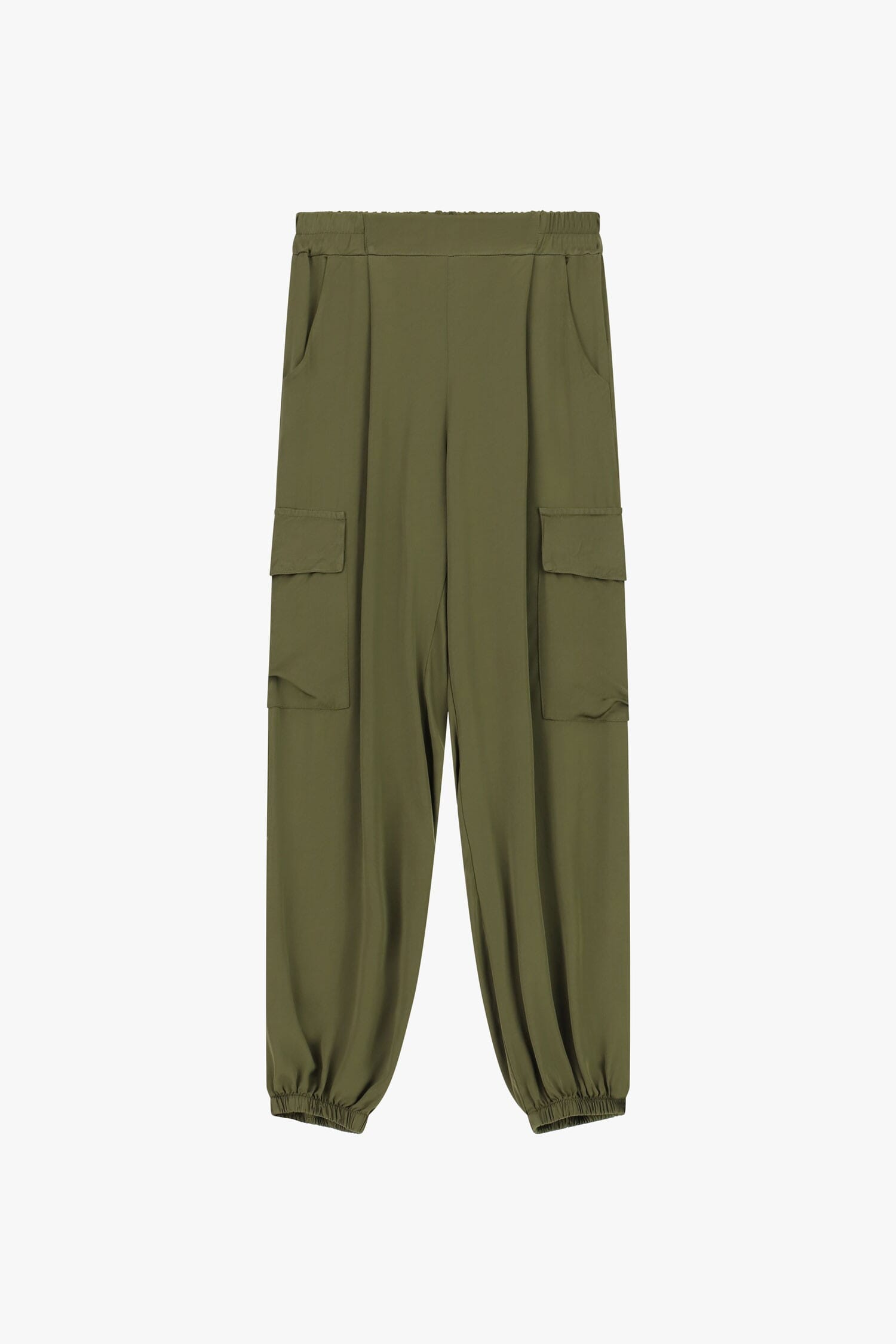 Trousers Con Tasche Cargo E Fondo Elastico Dixie