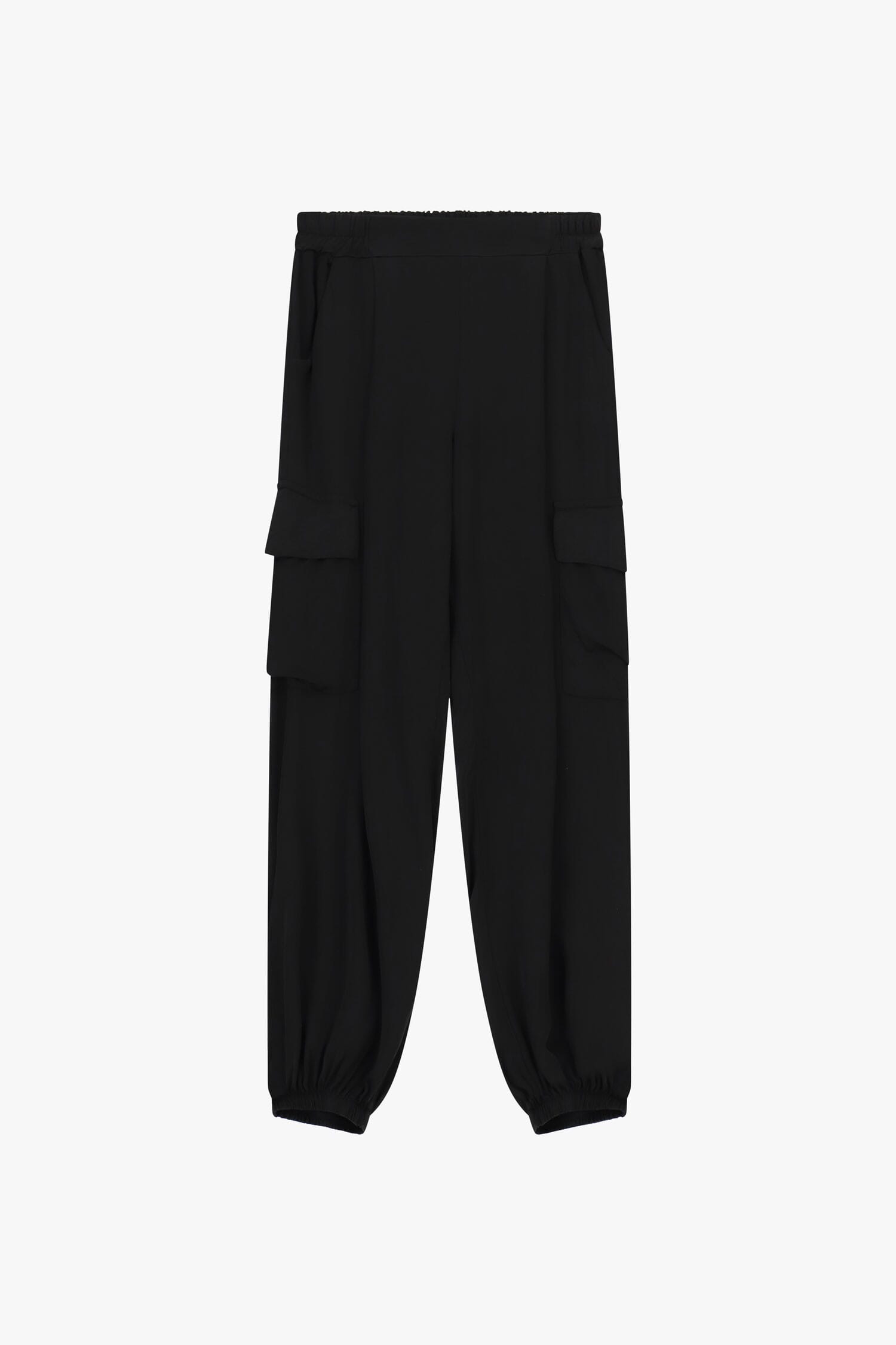 Trousers Con Tasche Cargo E Fondo Elastico Dixie