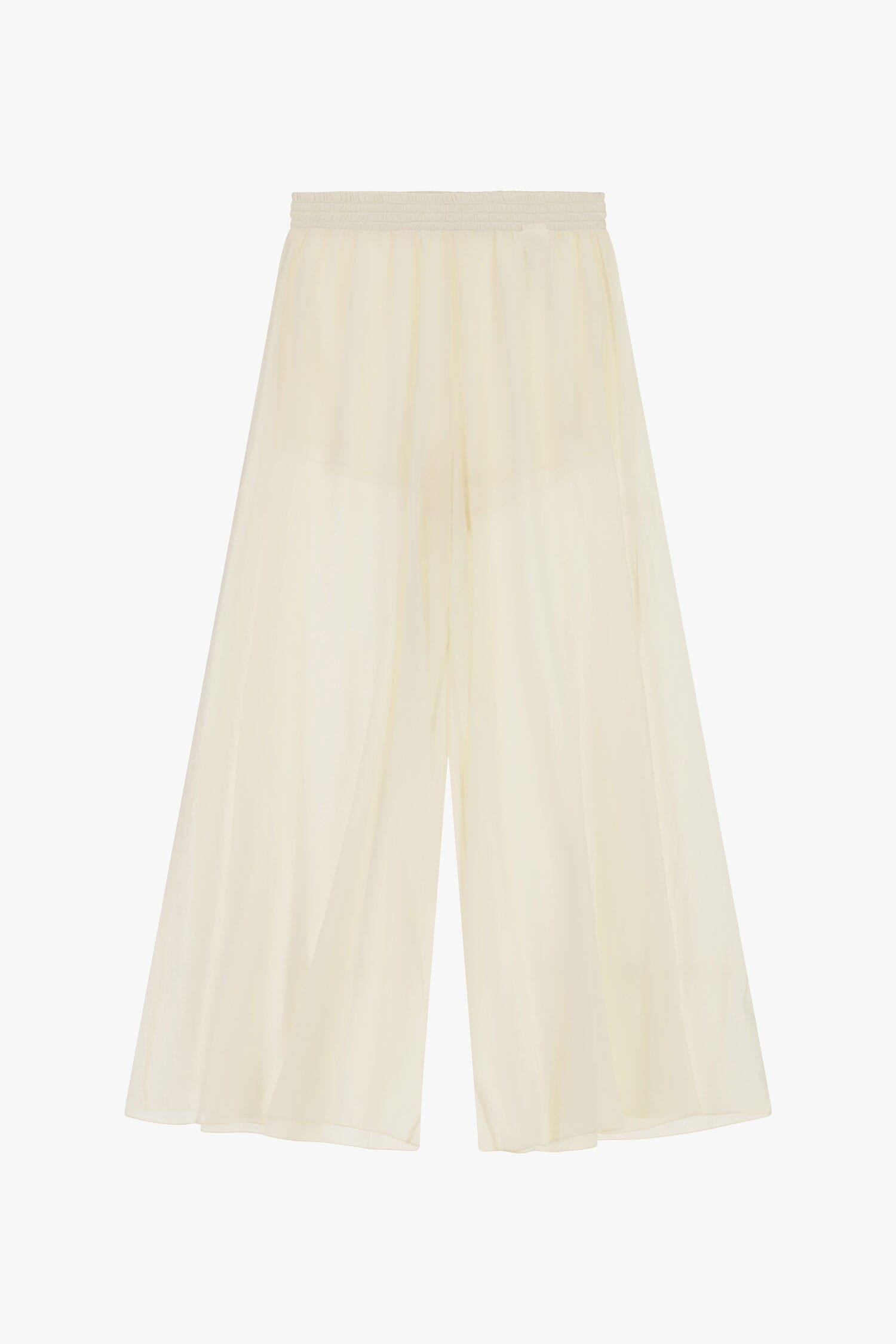 Pantaloni Palazzo Ampi Con Vita Elasticizzata Dixie