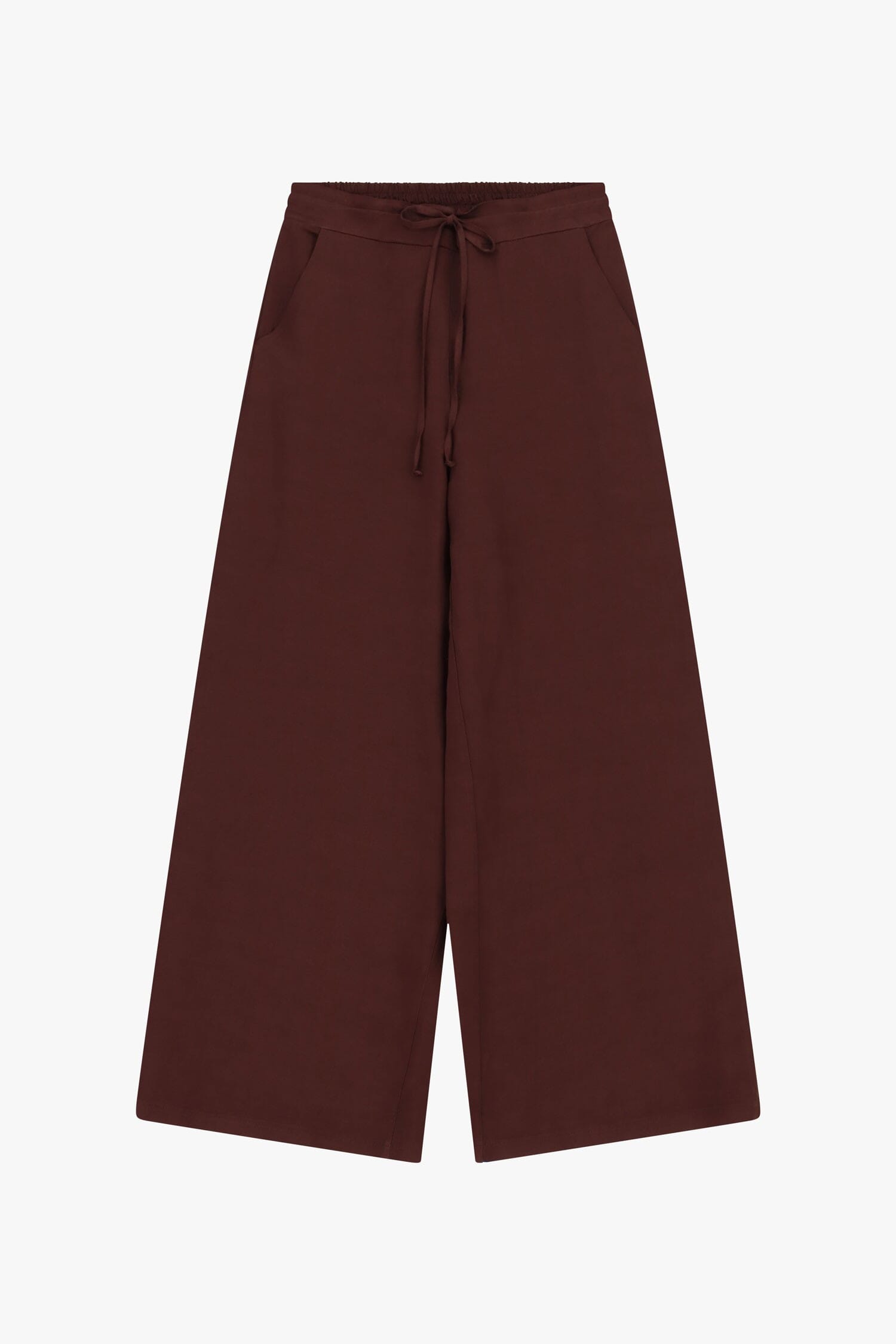 Pantaloni Palazzo Con Vita Elastica E Coulisse Dixie