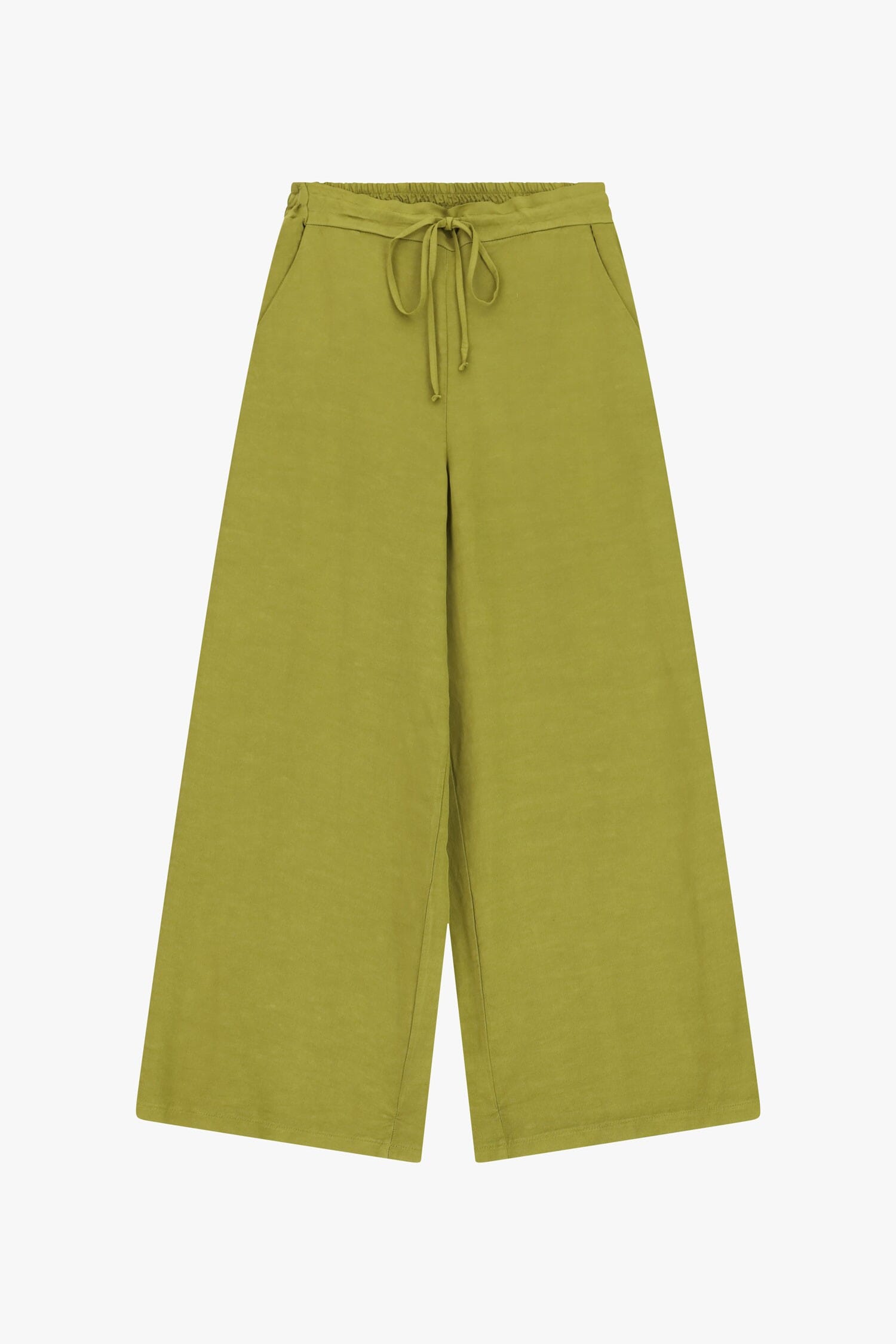 Pantaloni Palazzo Con Vita Elastica E Coulisse Dixie