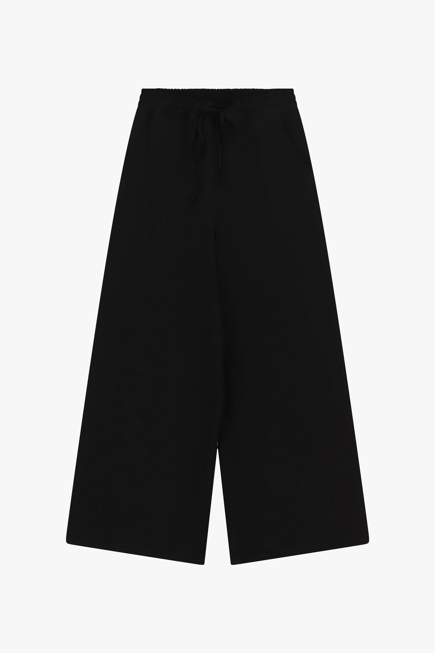 Pantaloni Palazzo Con Vita Elastica E Coulisse Dixie
