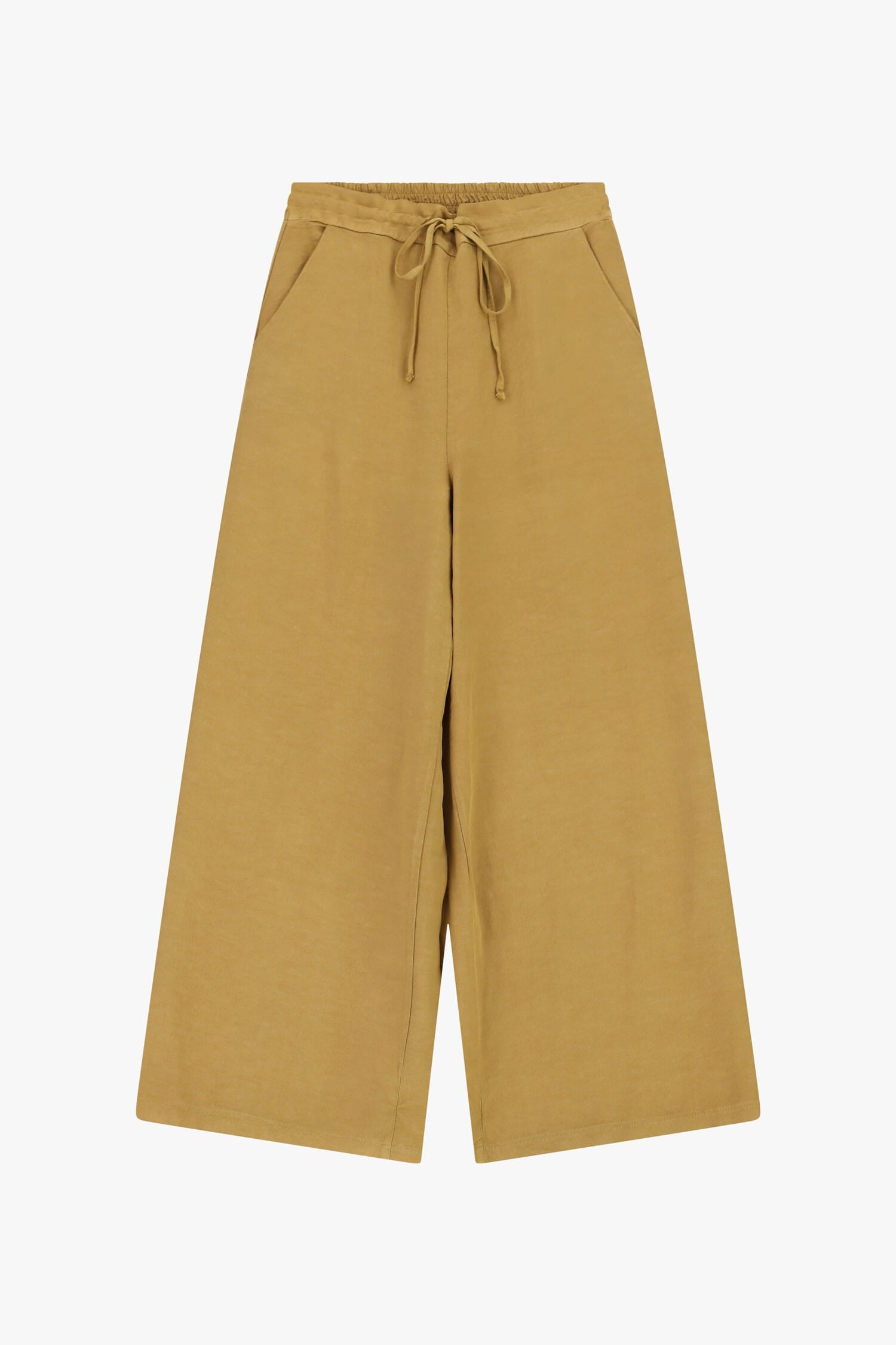Pantaloni Palazzo Con Vita Elastica E Coulisse Dixie