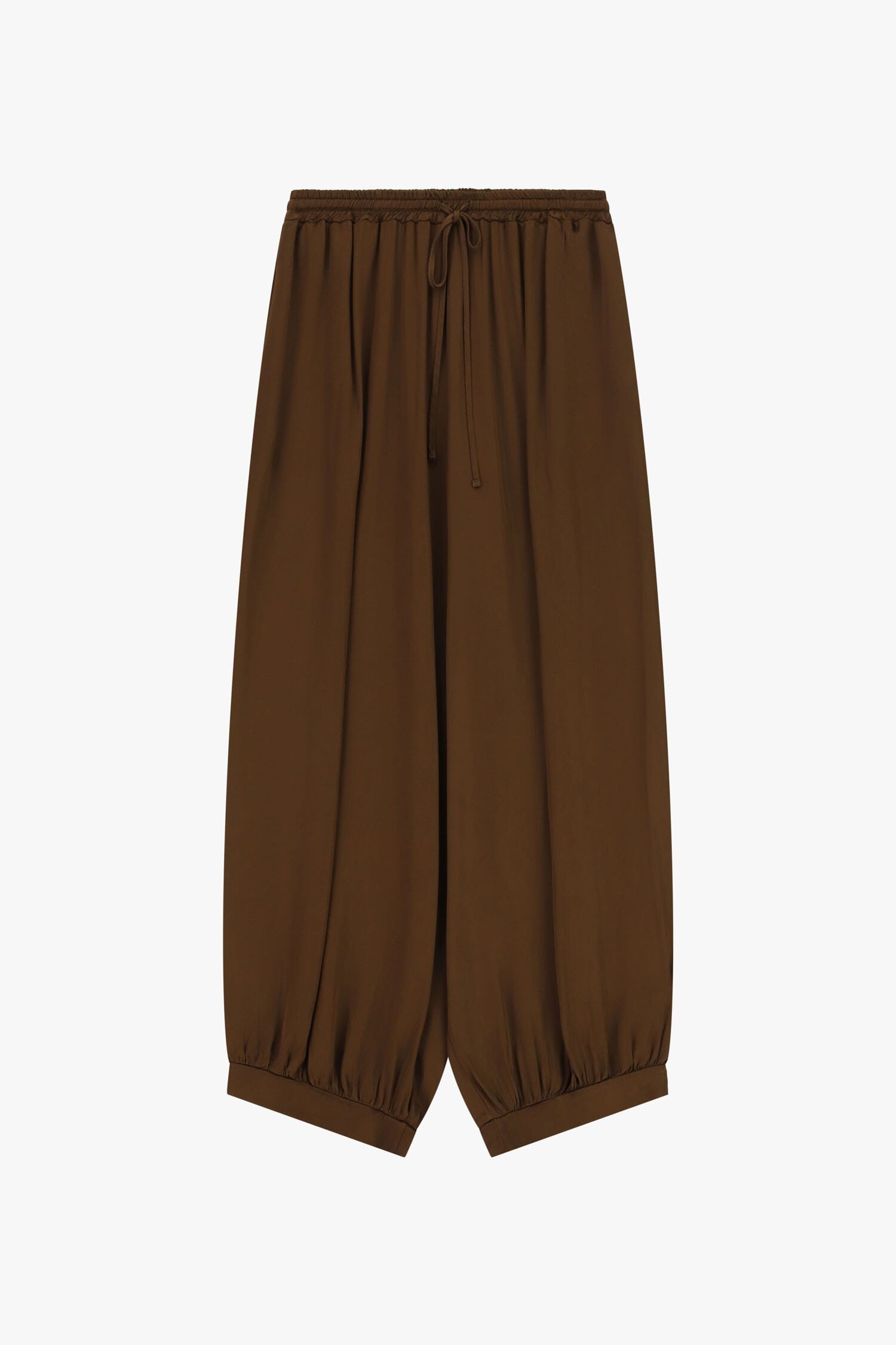 Pantaloni Palazzo Ampi Con Fondo Elasticizzato Dixie