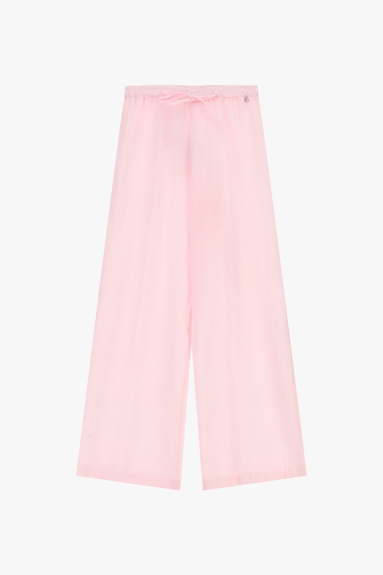 Trousers Ampi Con Vita Alta E Coulisse Dixie