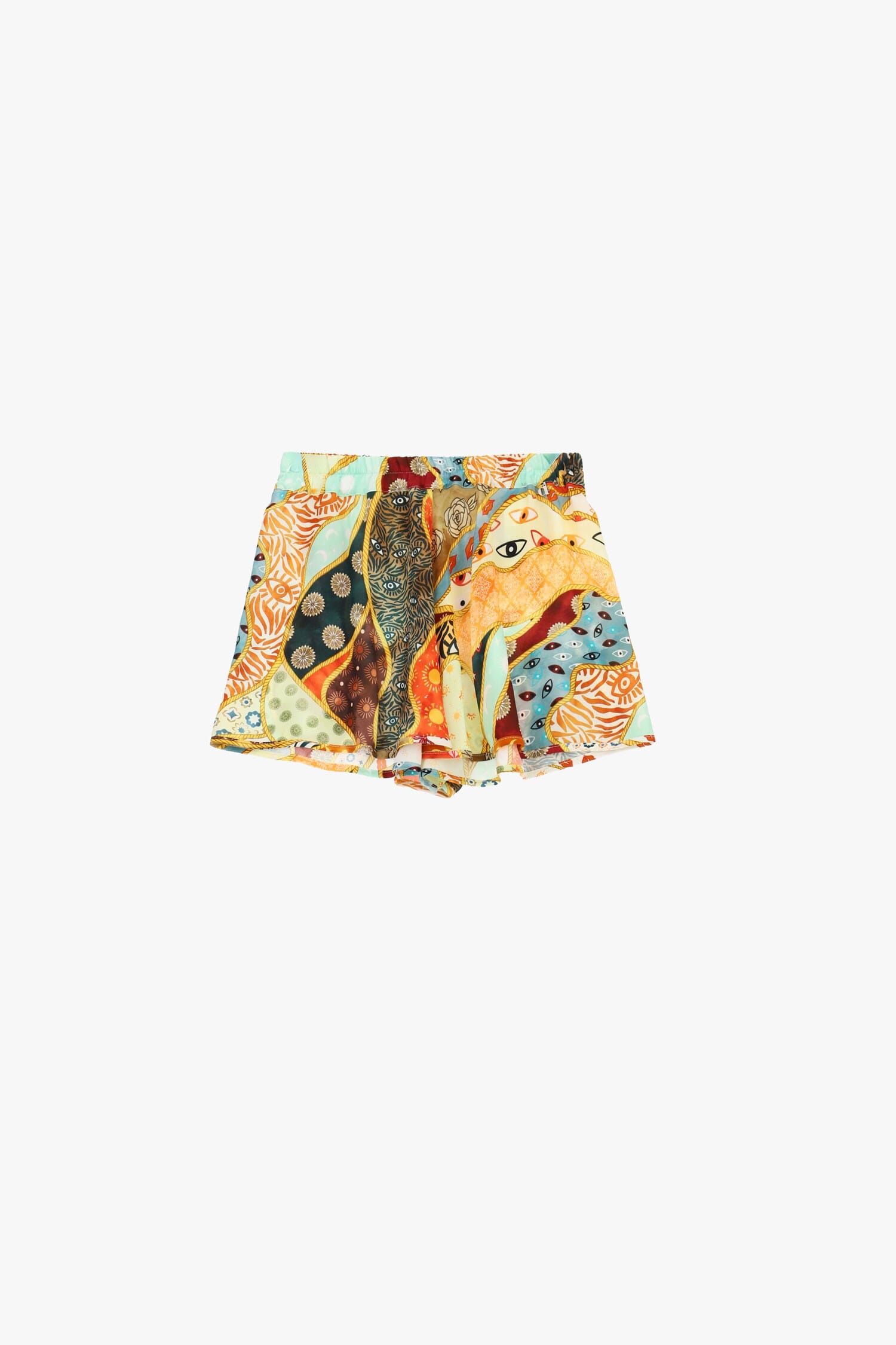 Shorts Regular-Fit Con Stampa Fantasia Multicolore Dixie