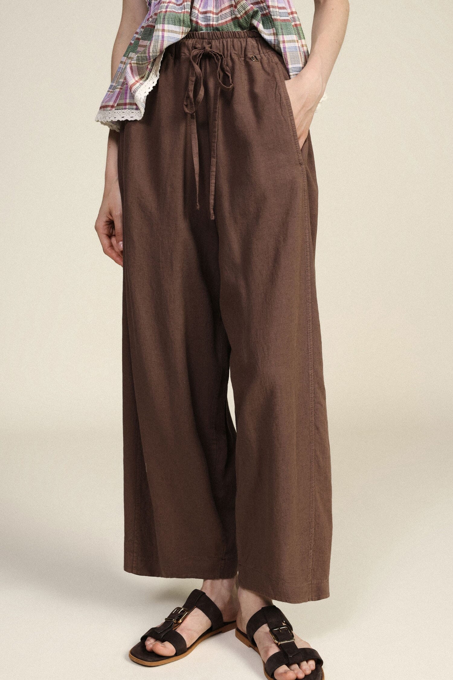 Pantalon court Palace avec élastique et cordon de serrage Dixie