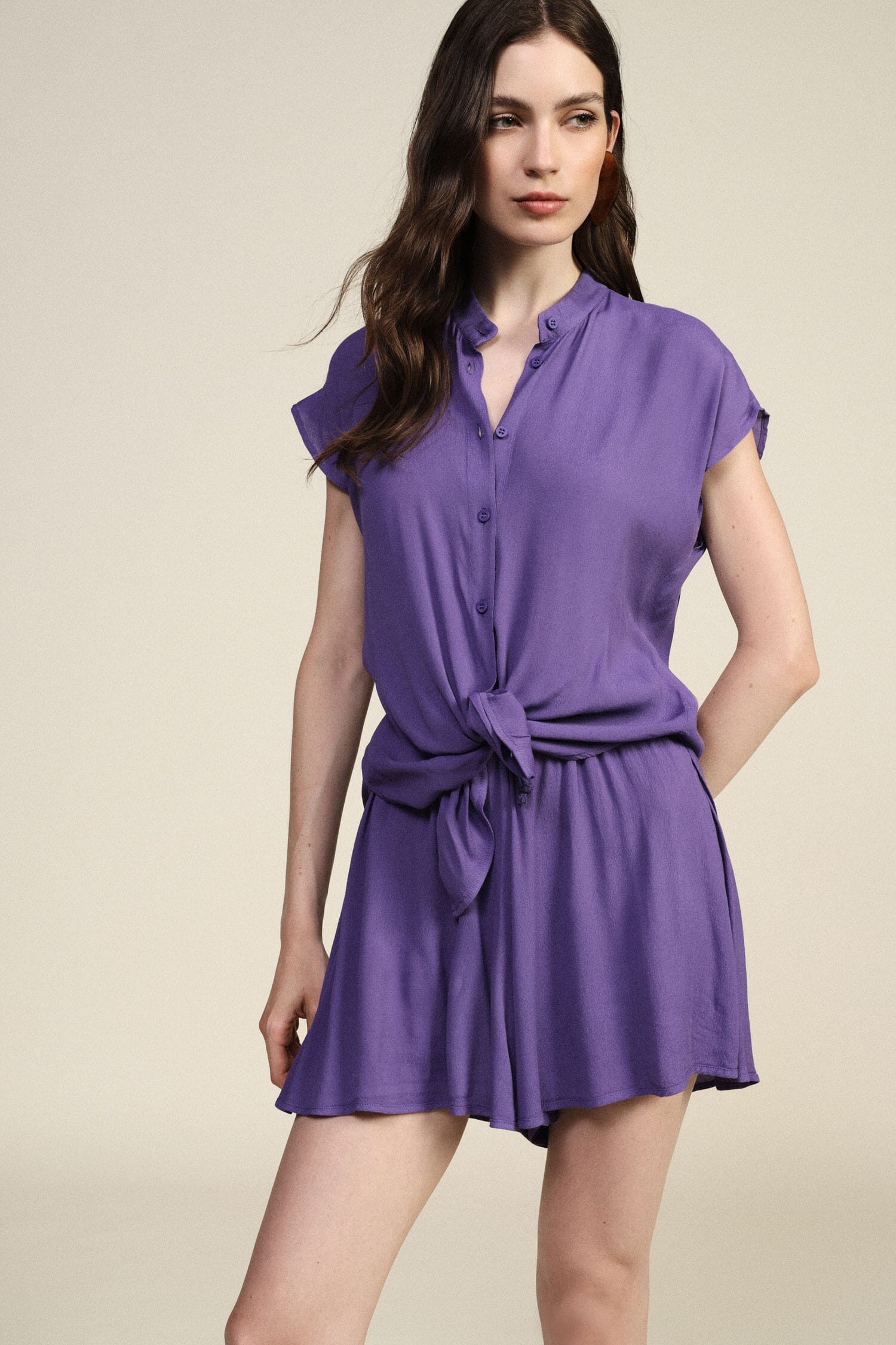 Skorts Corti Con Vita Elasticizzata E Coulisse Dixie