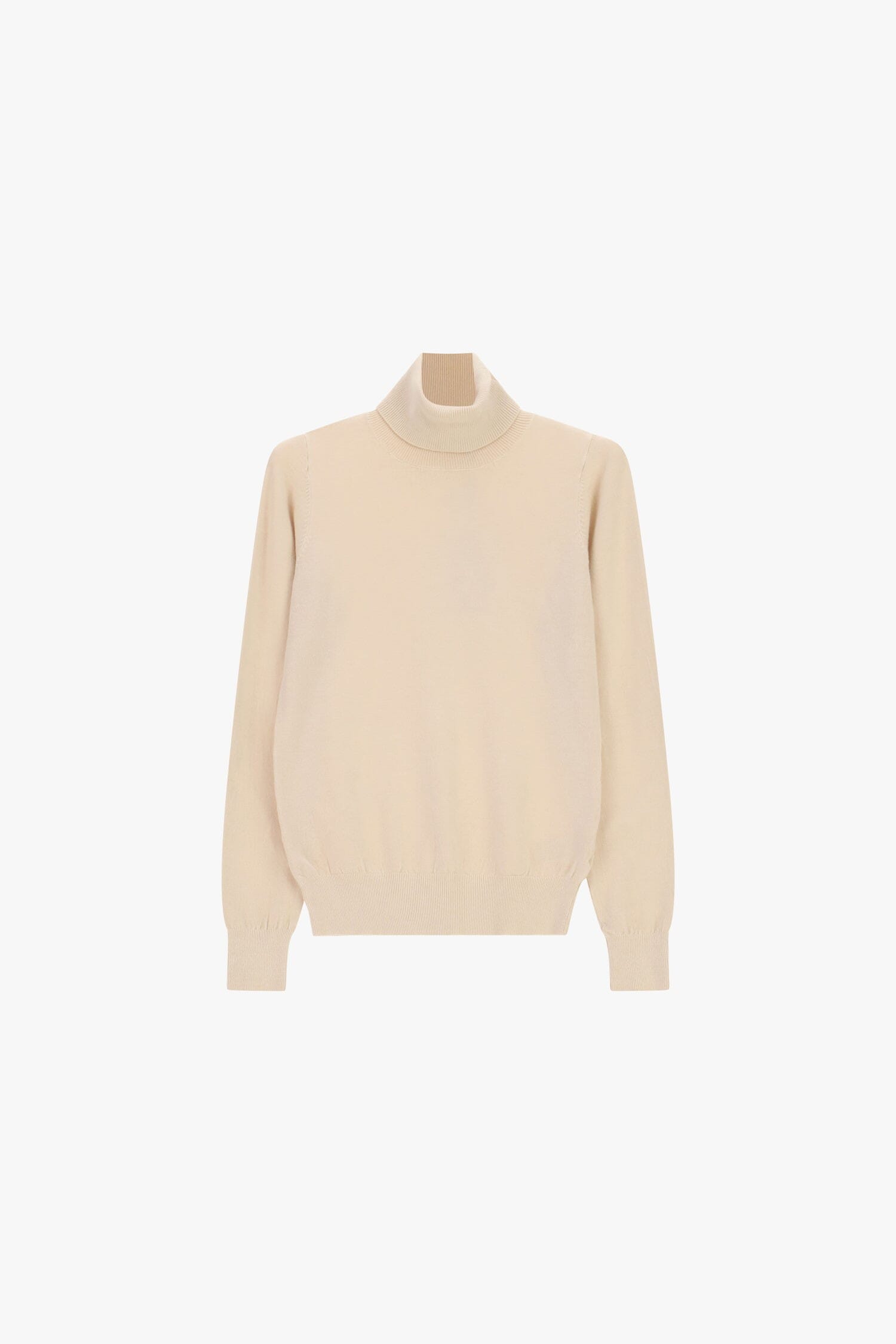 Maglione Dolcevita Regular-Fit Con Bordo A Costine Please
