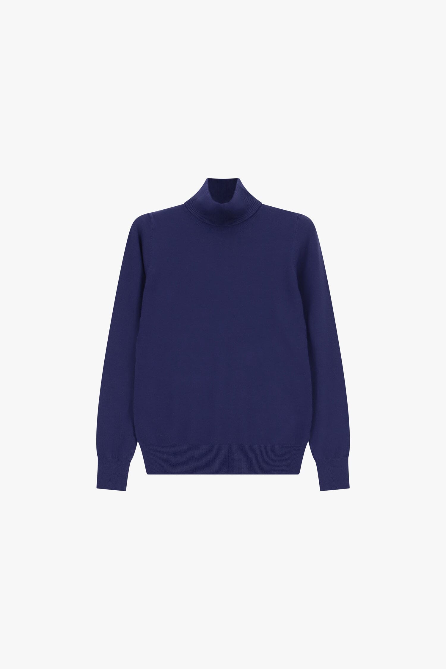 Maglione Dolcevita Regular-Fit Con Bordo A Costine Please