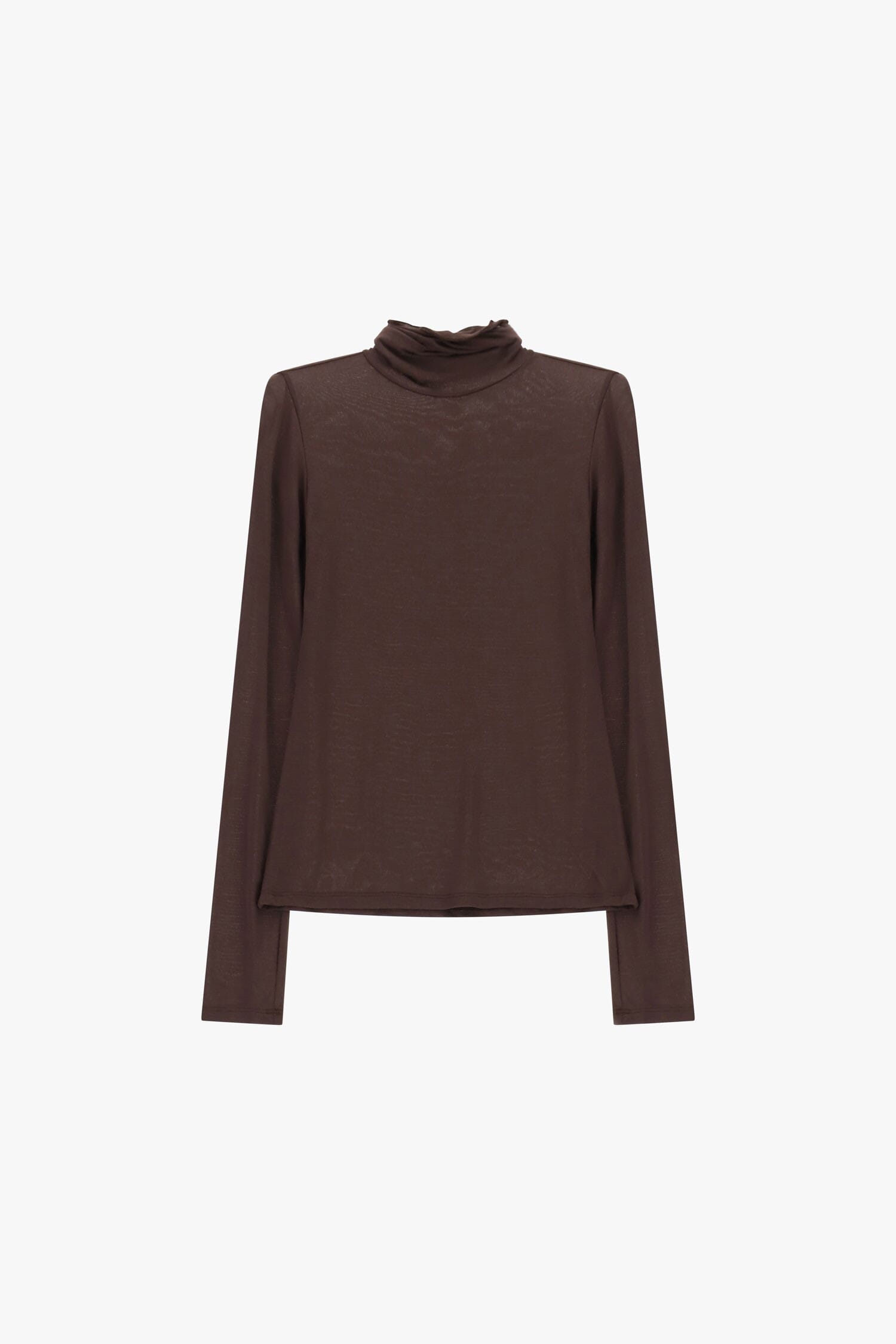 T-Shirt A Maniche Lunghe Con Collo Morbido Please