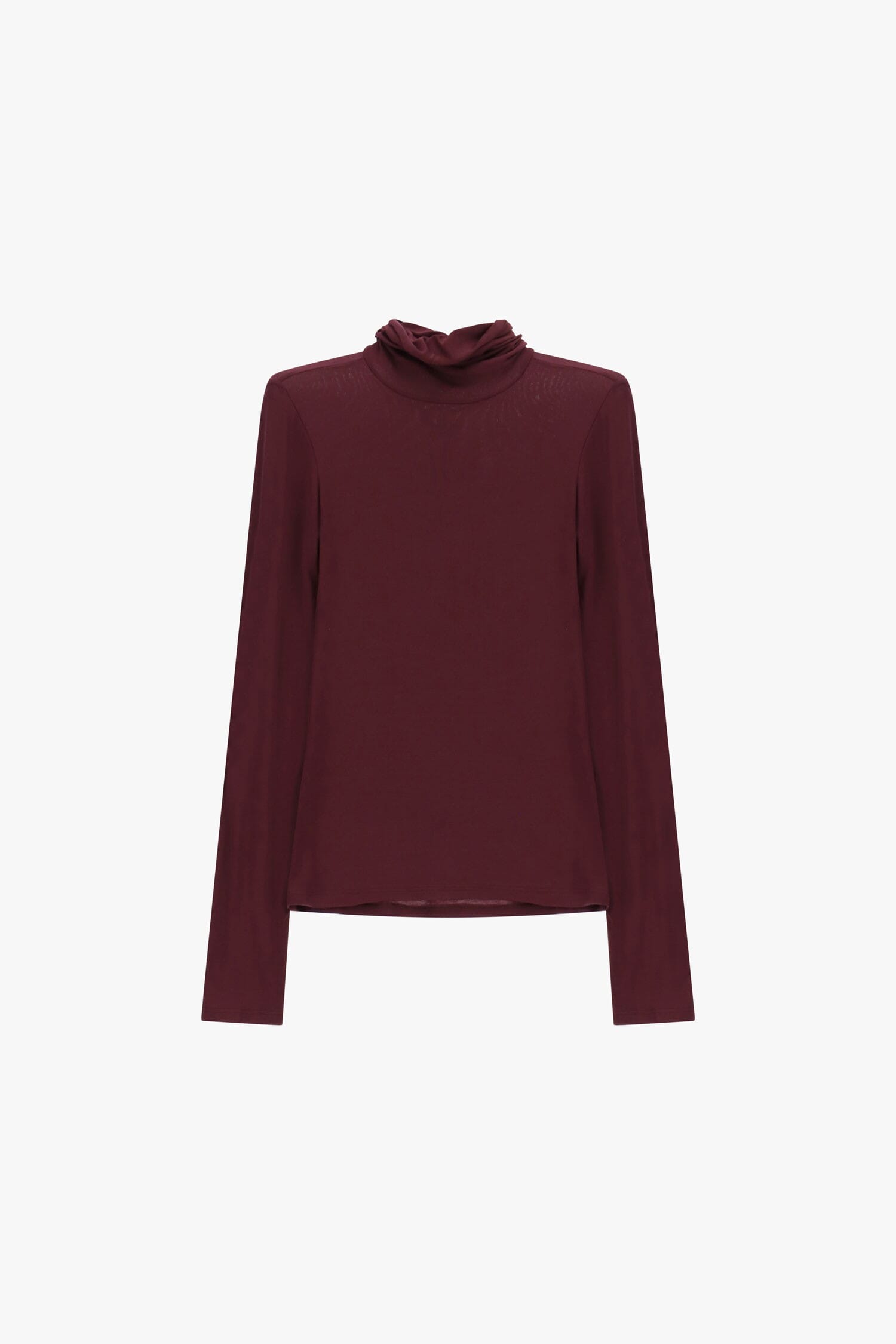 T-Shirt A Maniche Lunghe Con Collo Morbido Please