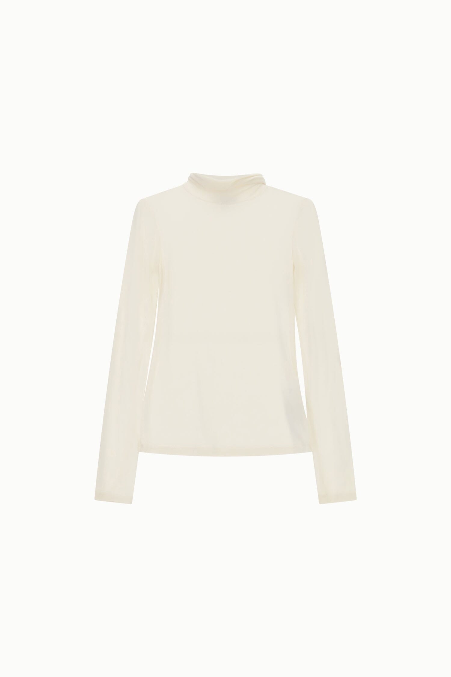T-Shirt A Maniche Lunghe Con Collo Morbido Please