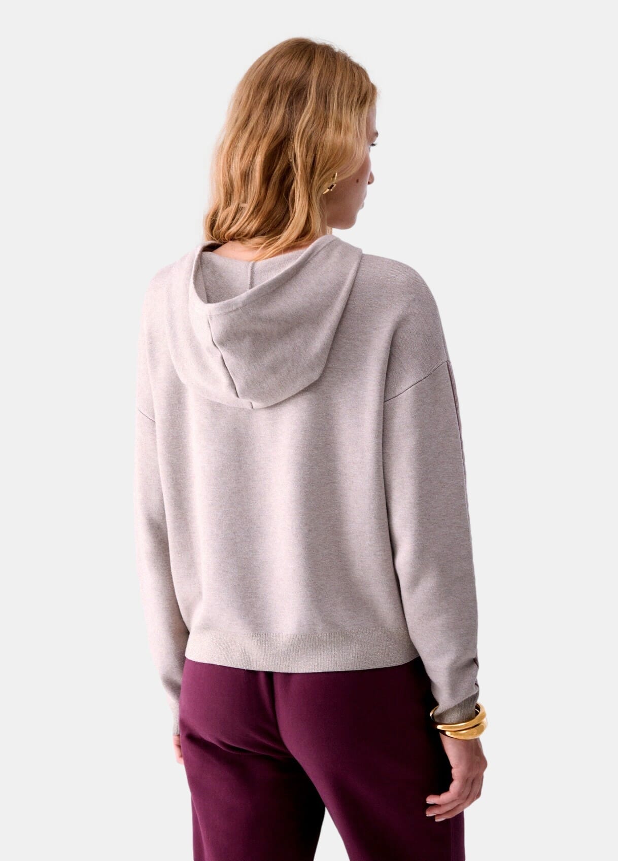 Maglia Jacquard Con Cappuccio liu Jo