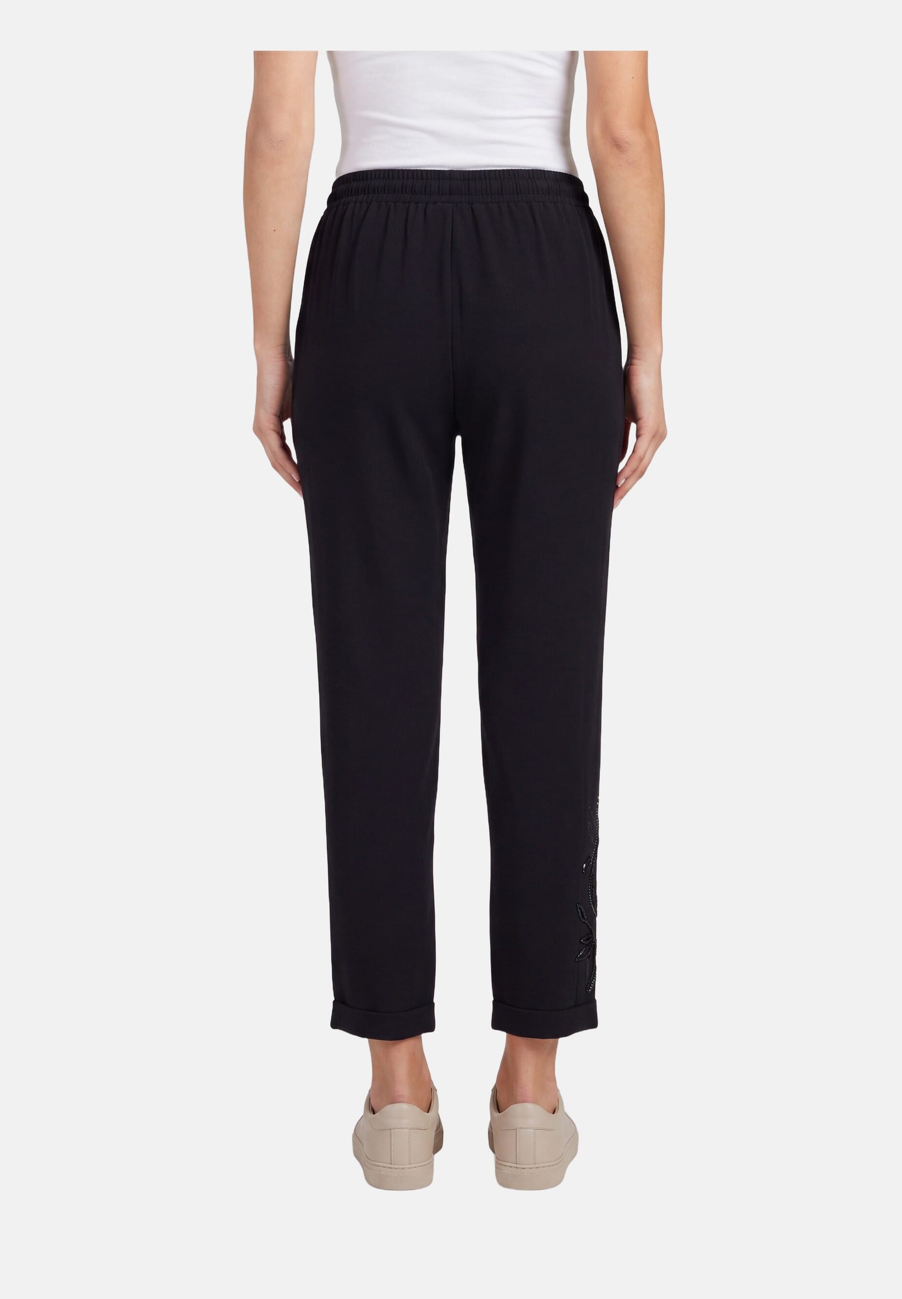 Pantalon à bordure pailletée Liu Jo