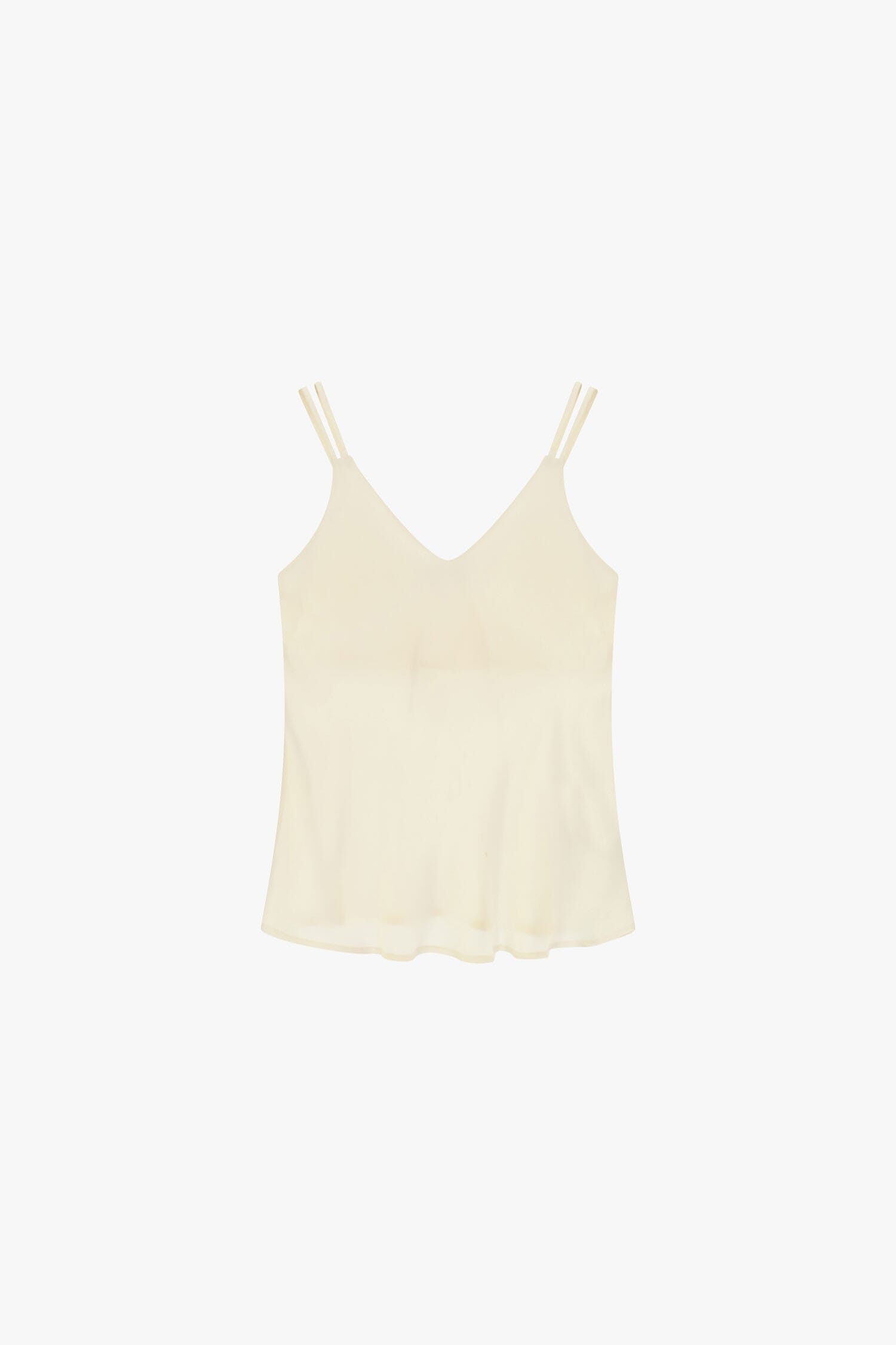 Dixie Lightweight Top with Double Straps and V-neck