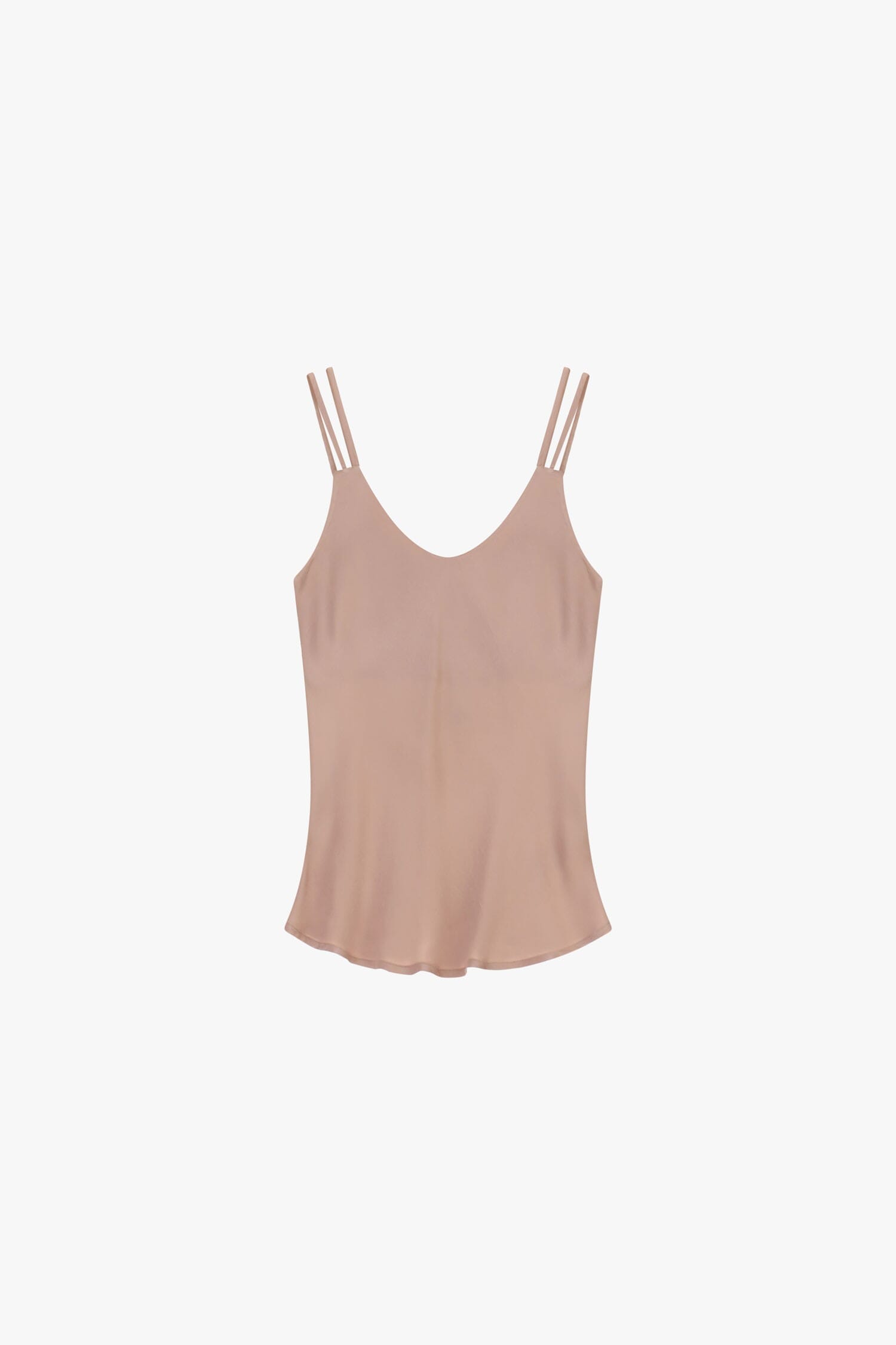 Dixie Lightweight Top with Double Straps and V-neck