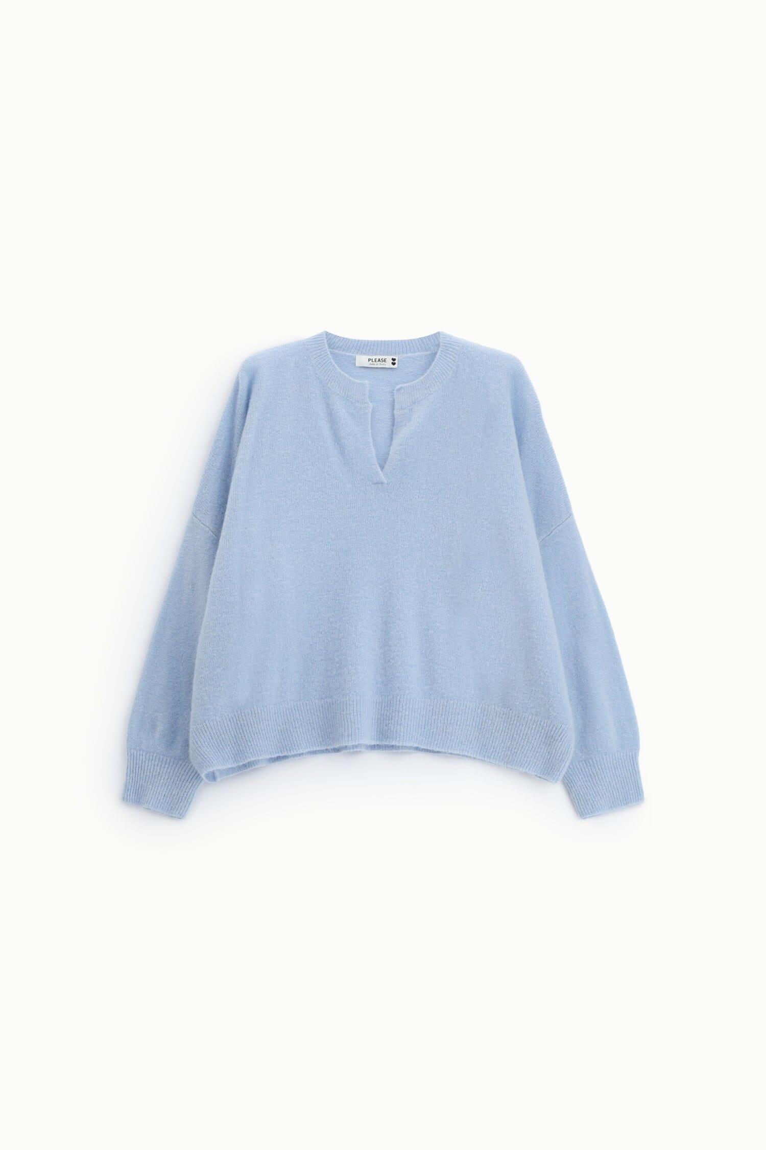 Maglione Over Con Scollo A V E Spacchetto Please