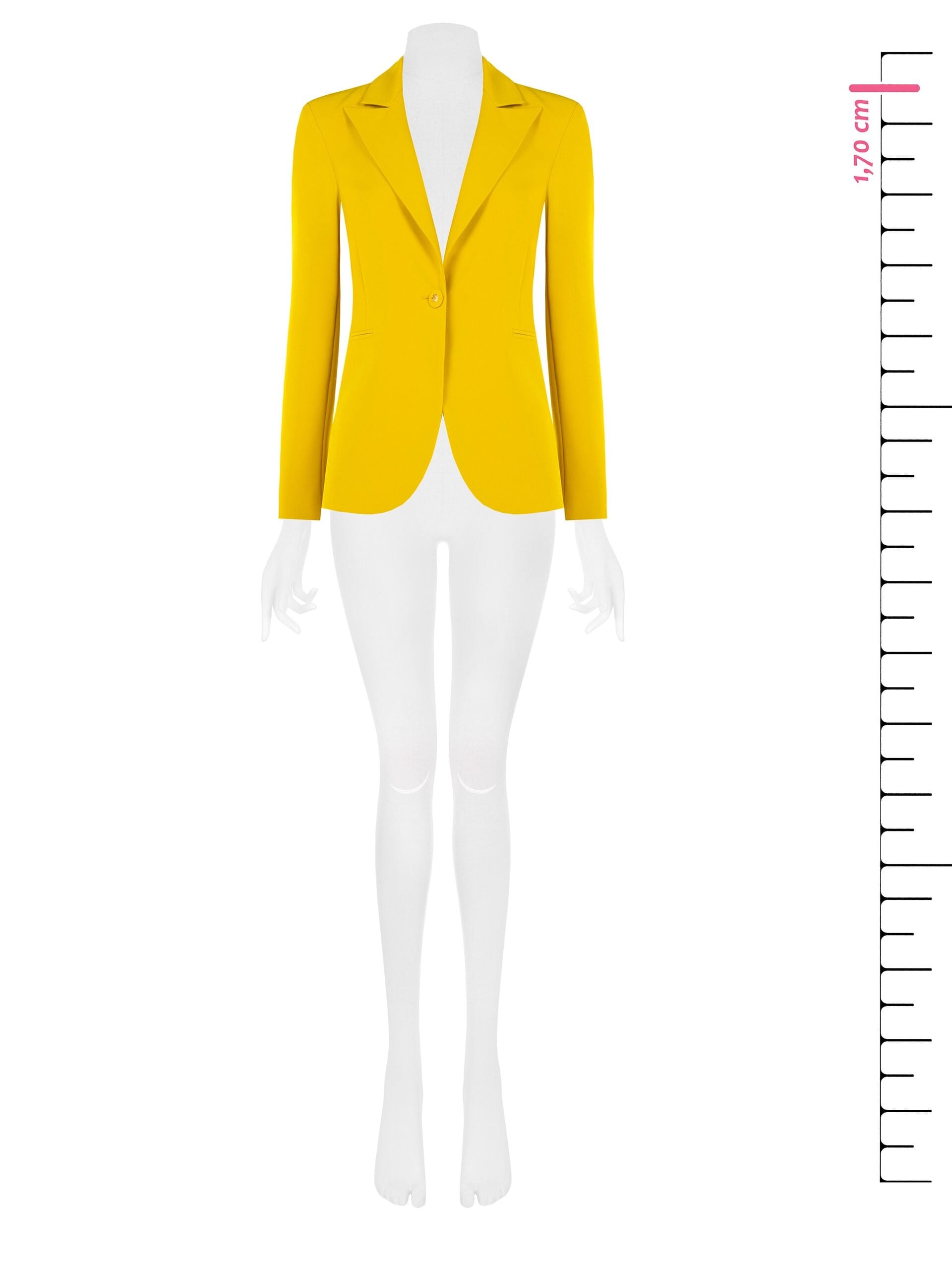 Rinascimento Fitted Blazer Jacket in Technical Fabric