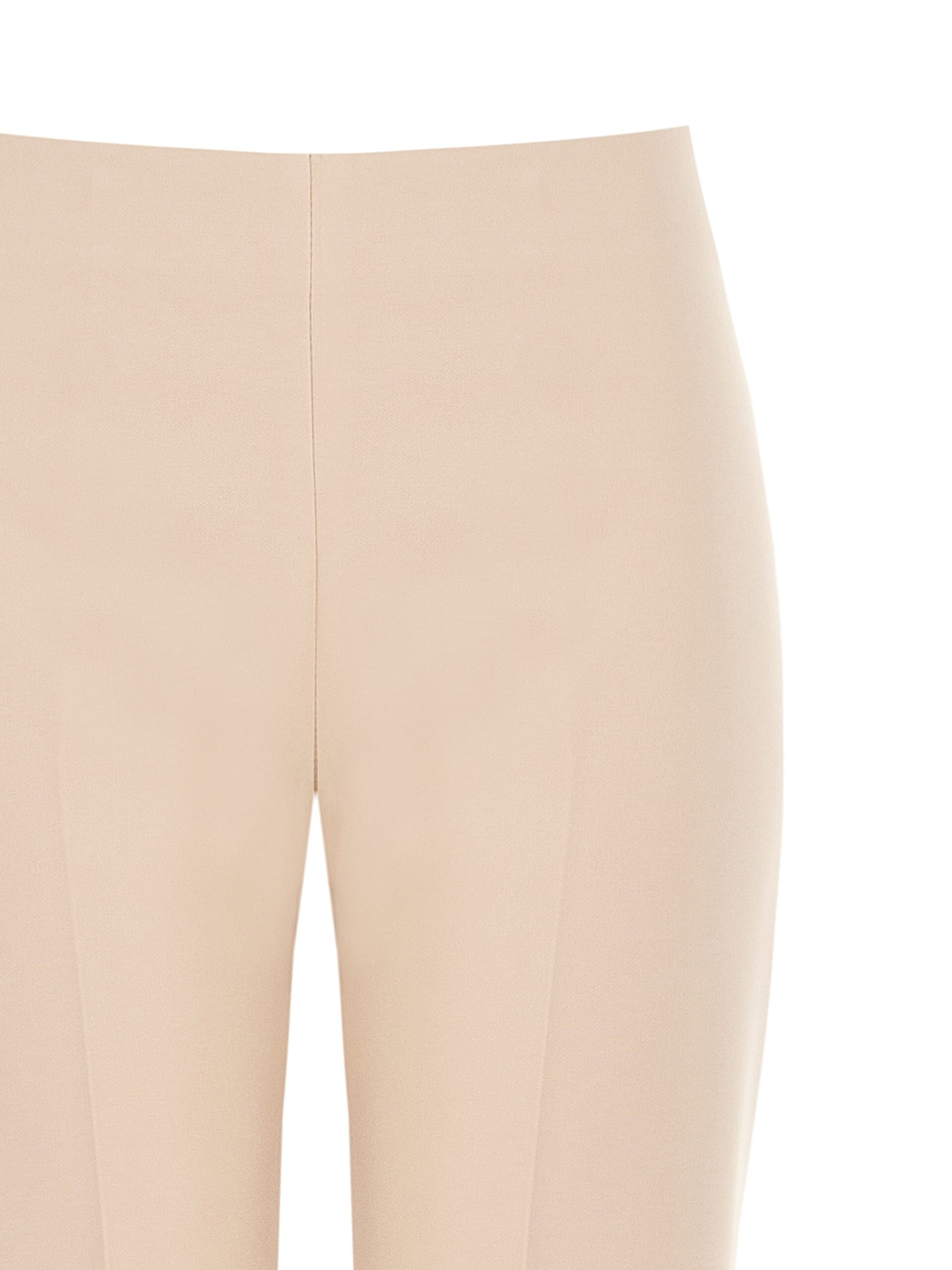 Pantaloni A Zampa In Tessuto Tecnico Con Zip Laterale Rinascimento