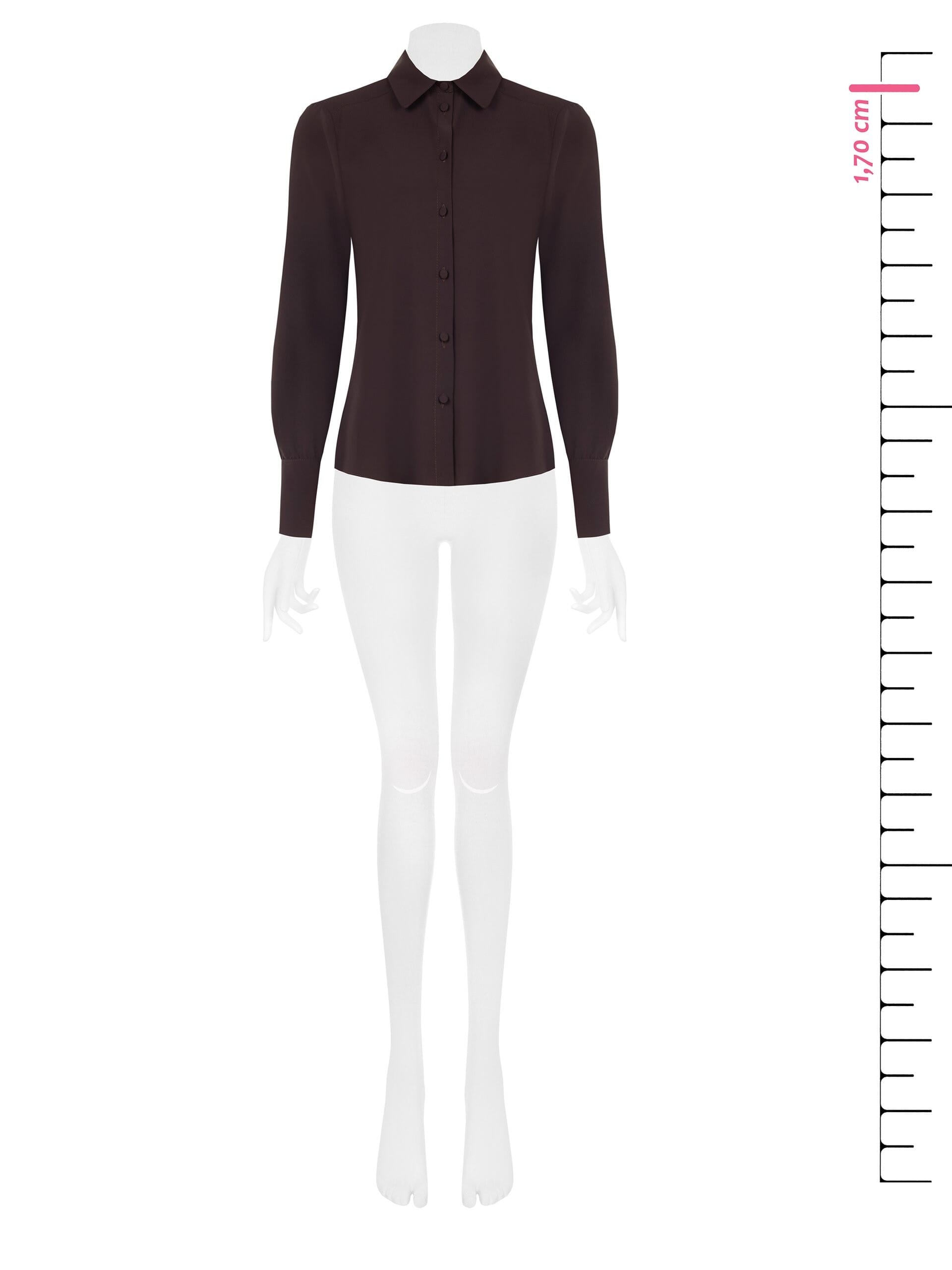 Camicia Sfiancata In Raso Opaco Rinascimento