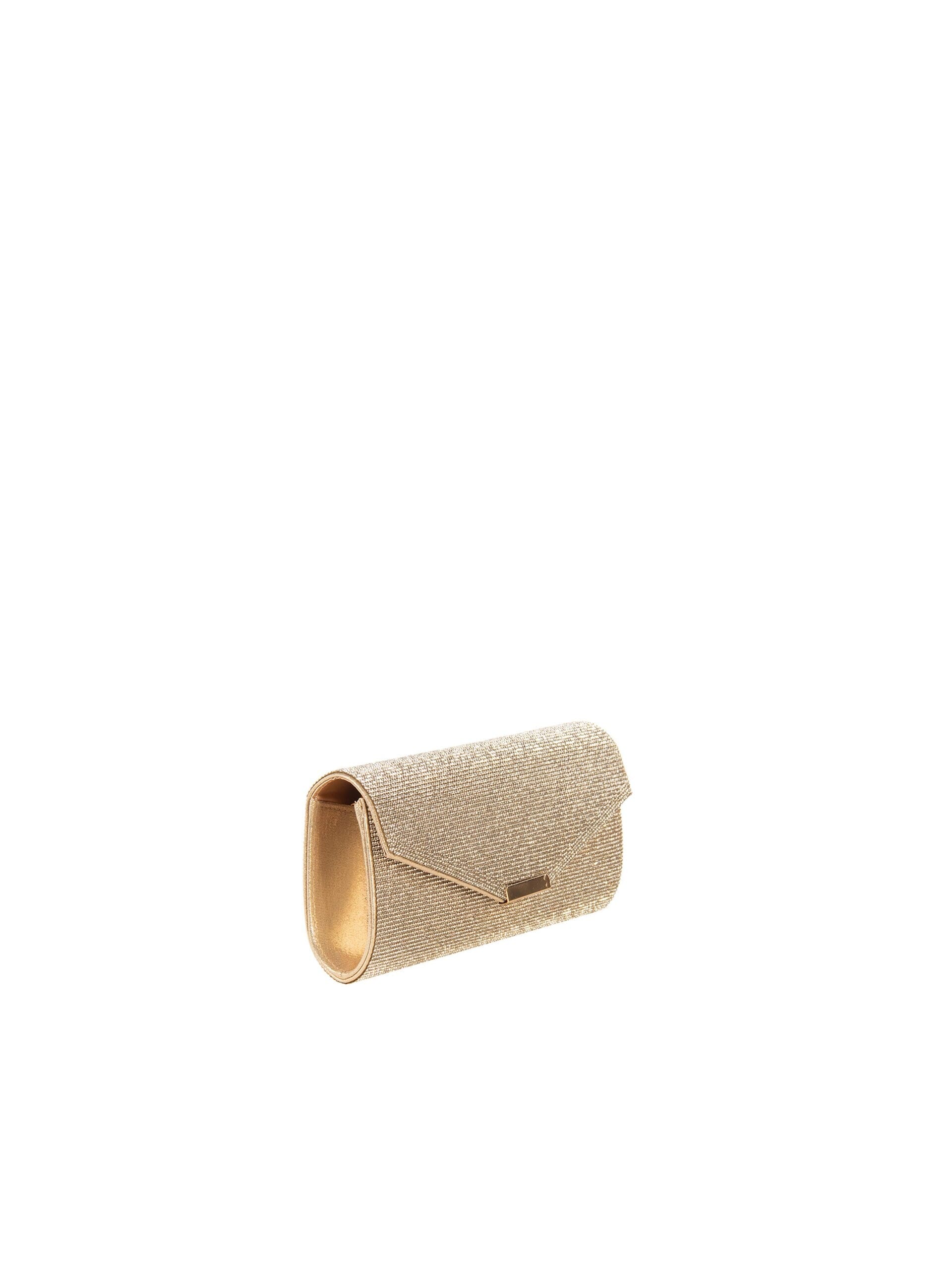 Pochette Ricoperta Di Strass Con Tracolla Catena Rinascimento