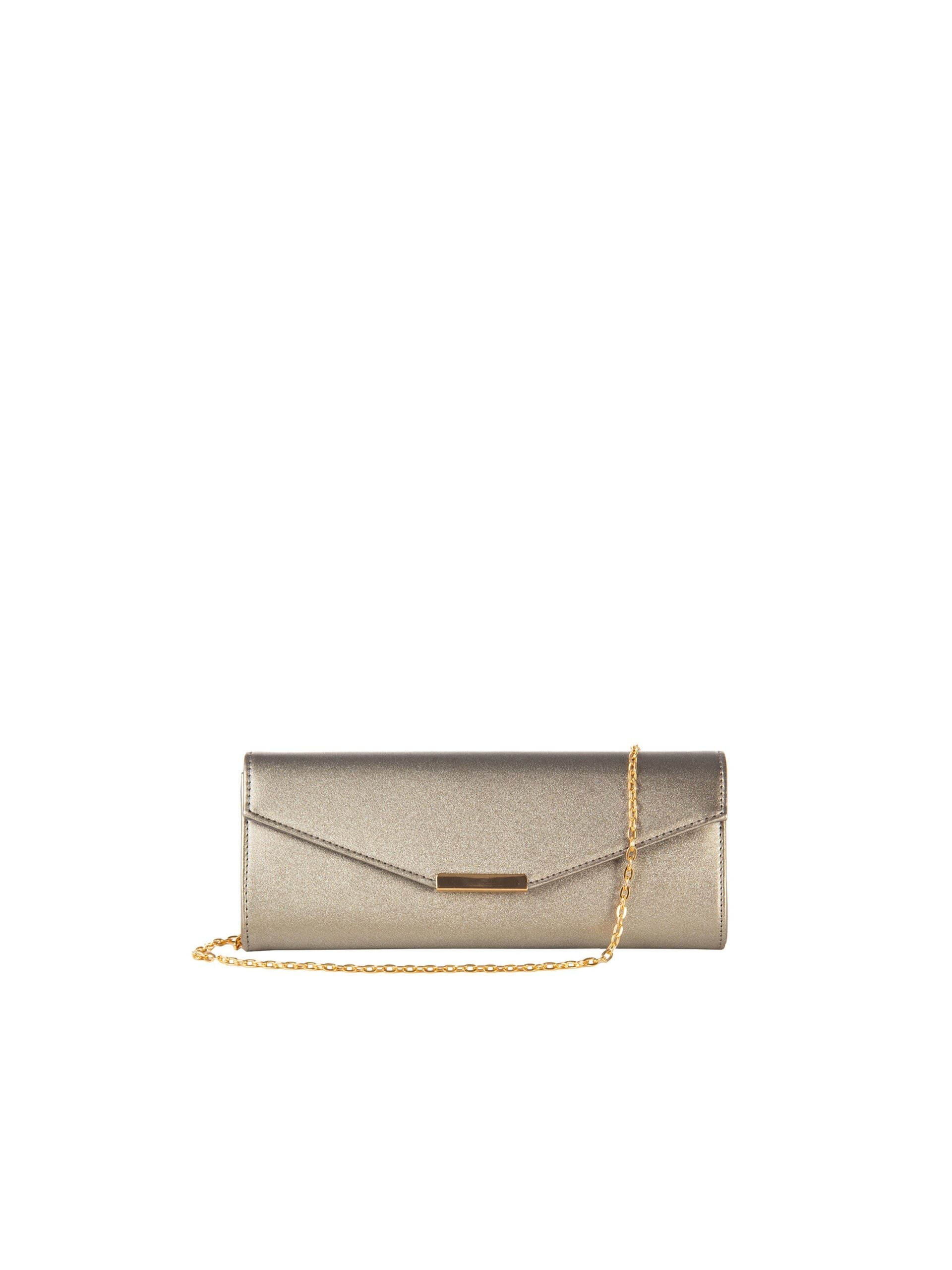 Pochette Glitter Con Tracolla Catena Rinascimento