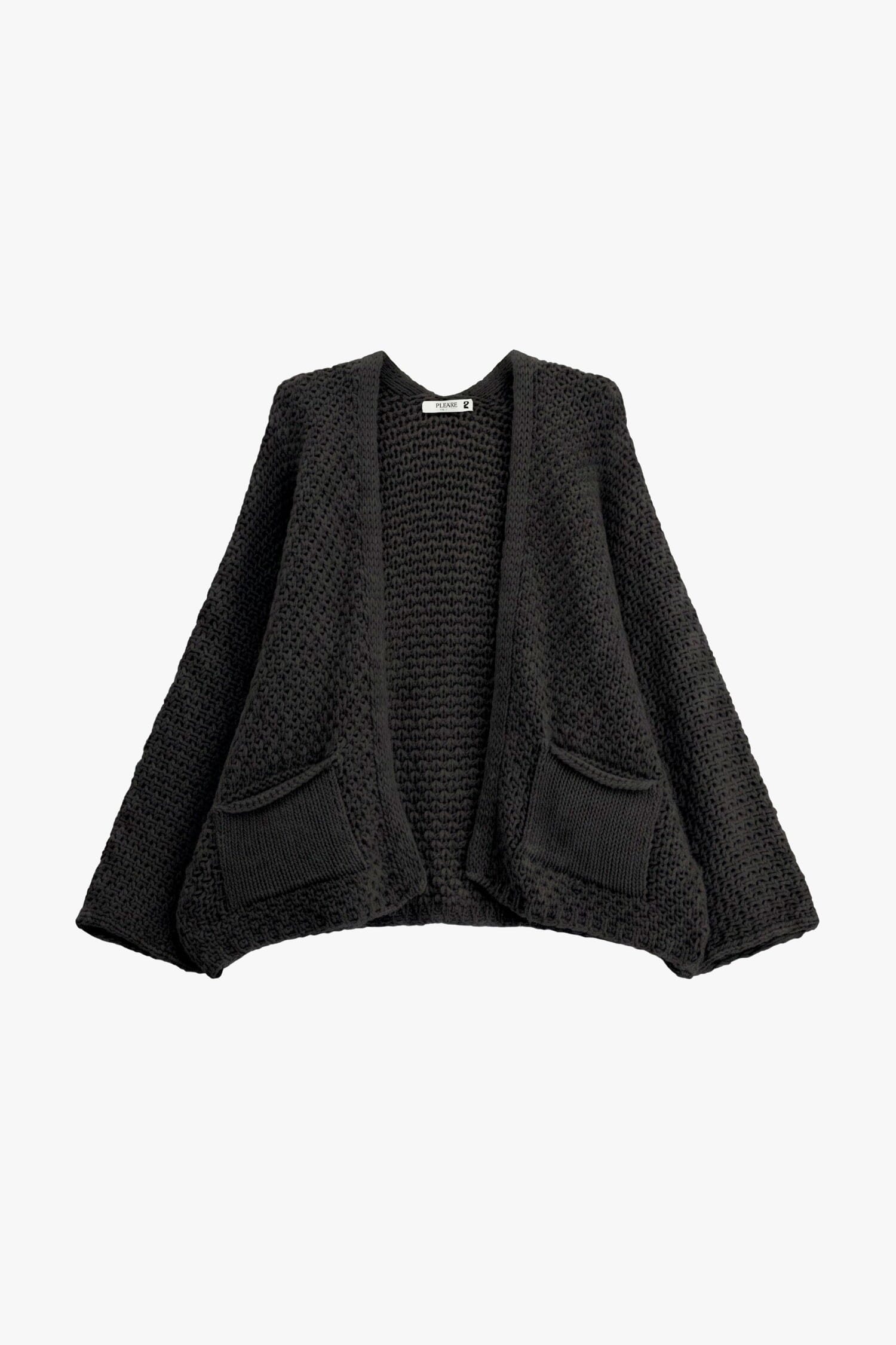 Cardigan Oversize Con Tasche Frontali Please