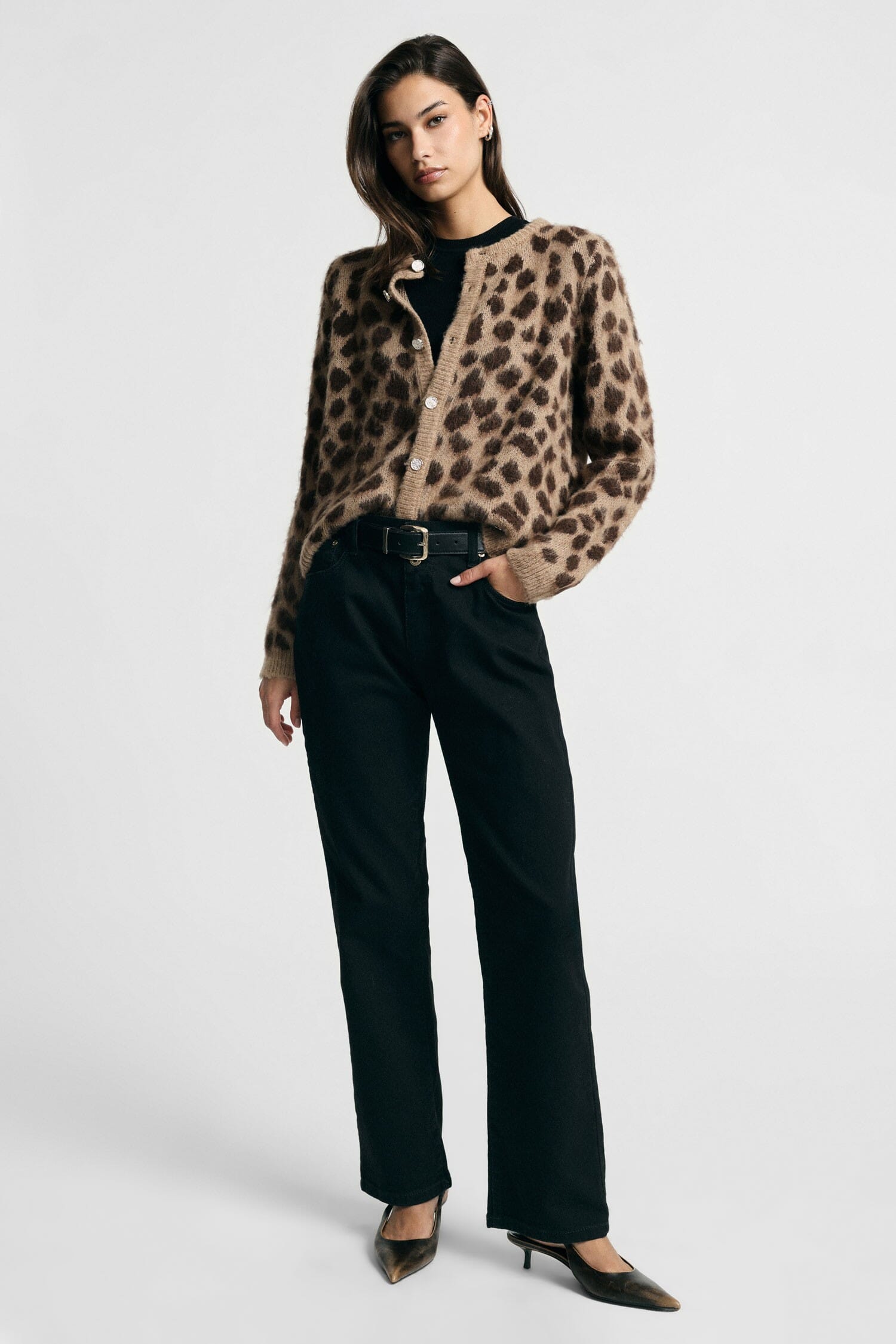 Please Five-Pocket Straight-Leg Regular-Fit Trousers