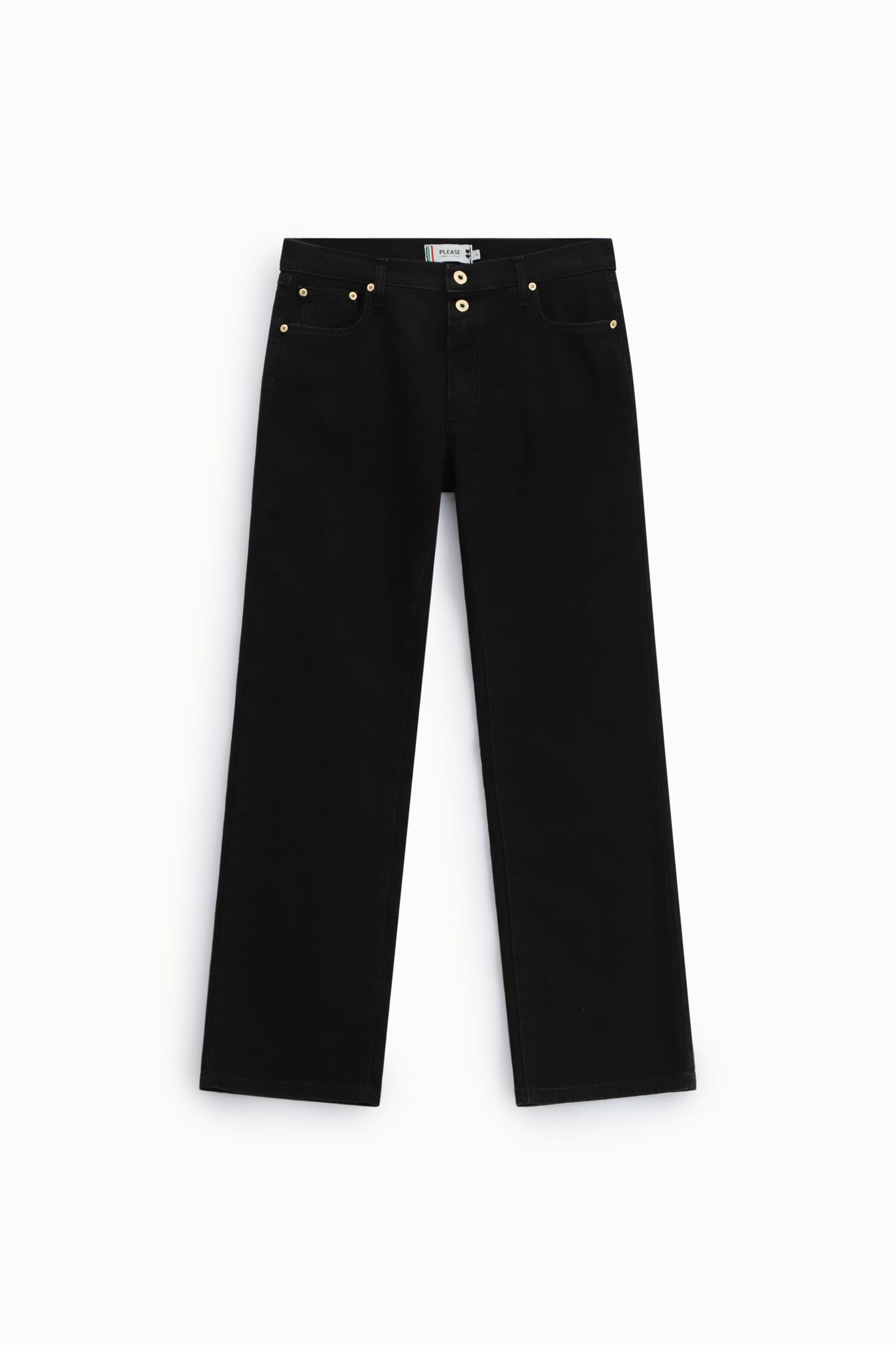 Please Five-Pocket Straight-Leg Regular-Fit Trousers