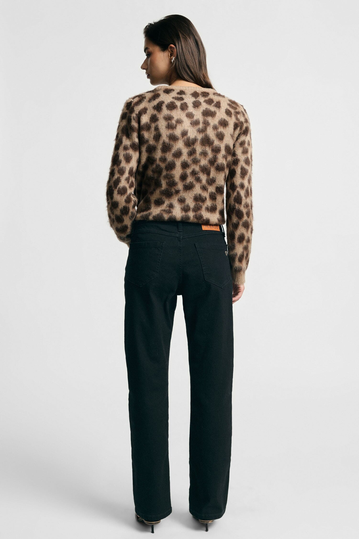Please Five-Pocket Straight-Leg Regular-Fit Trousers