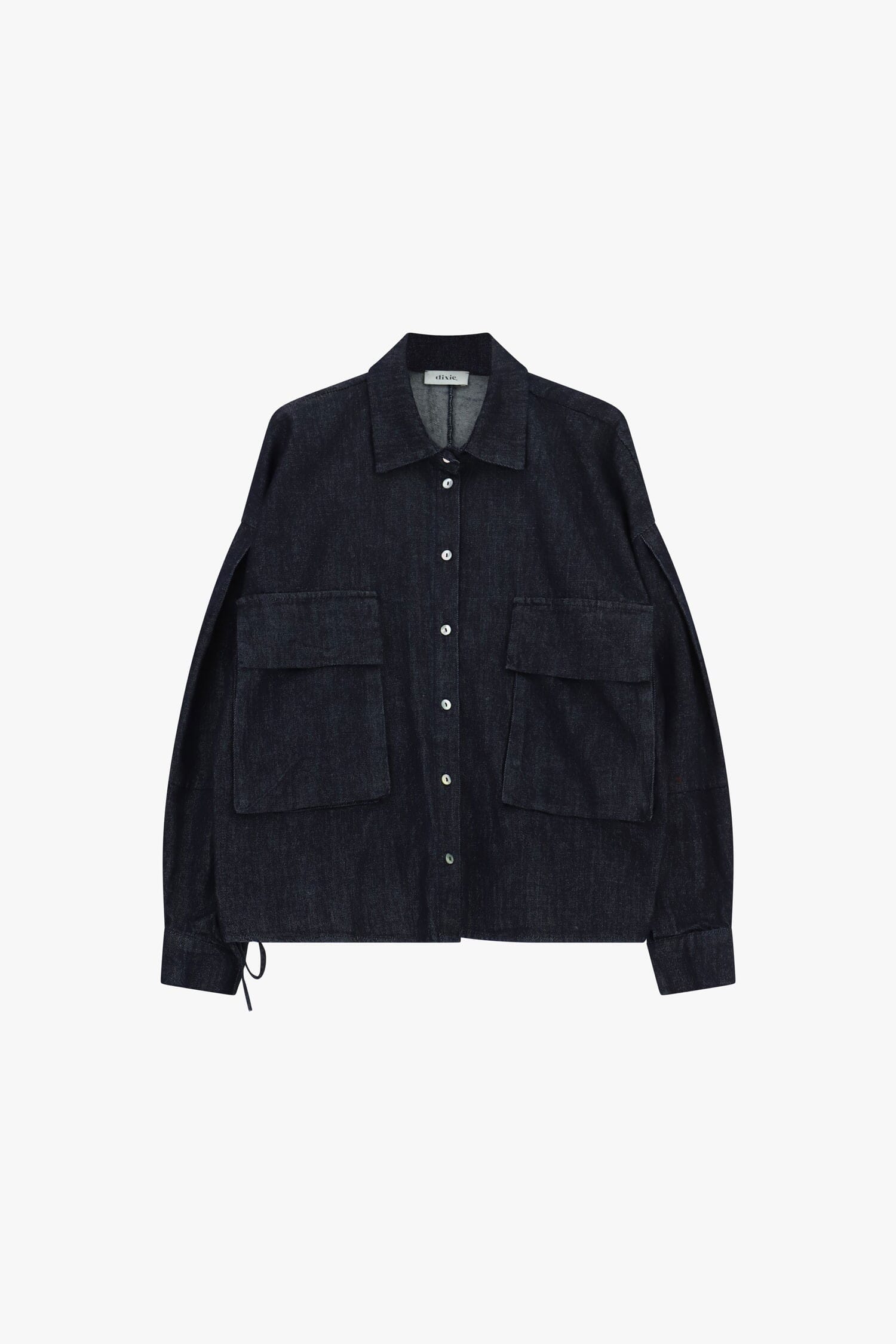Camicia Con Tasche Applicate E Taglio Dritto Dixie