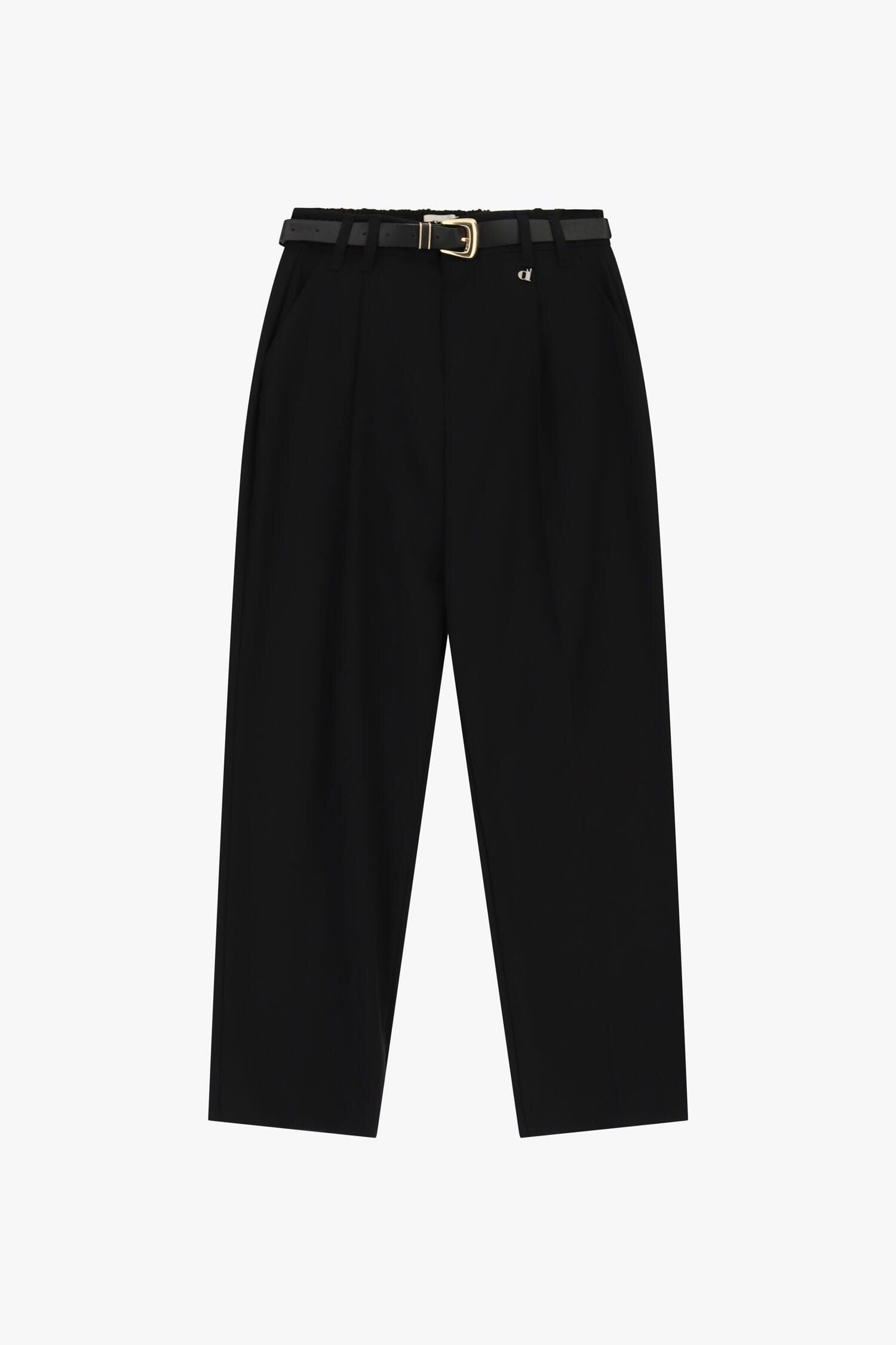 Pantalon sur mesure à taille haute avec ceinture Dixie