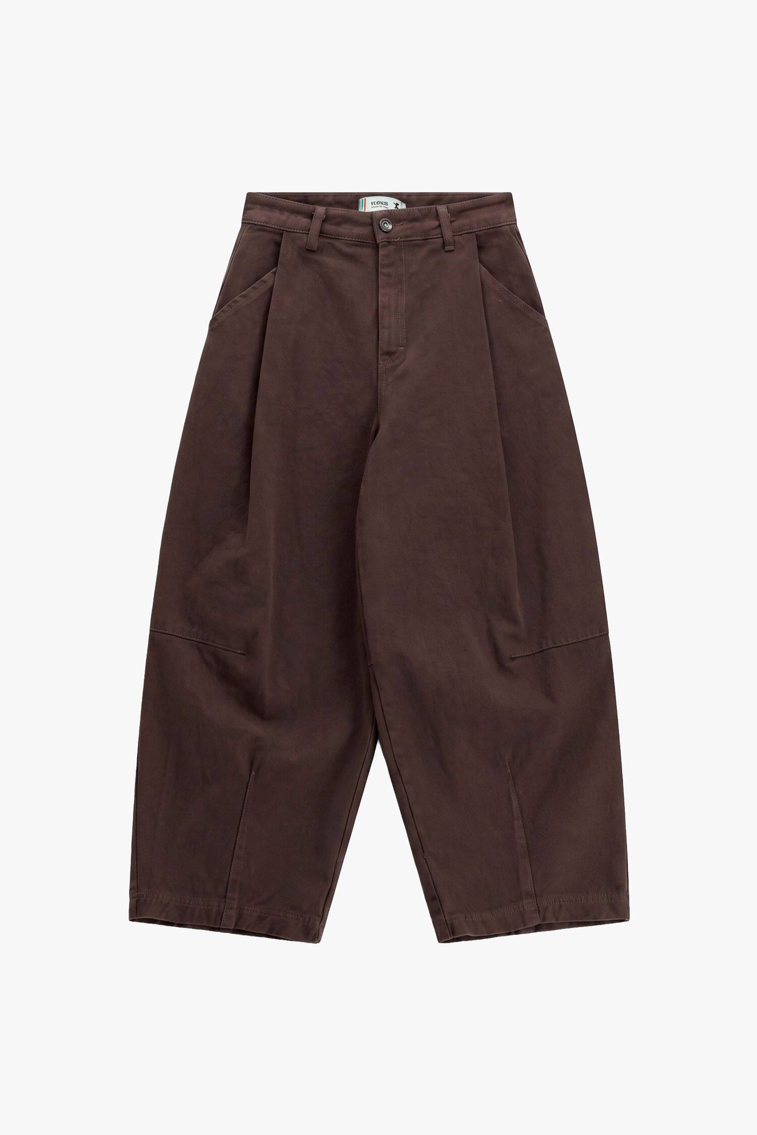 Pantalon palazzo taille haute à pinces, s'il vous plaît