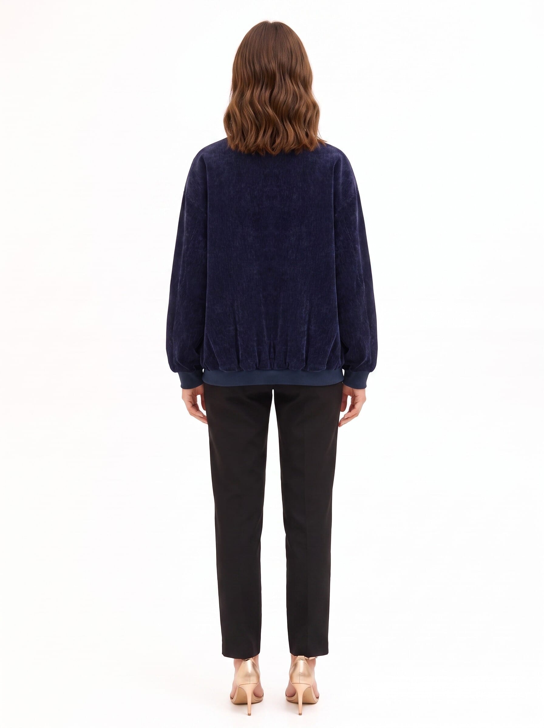 Rinascimento Velvet Bomber Jacket