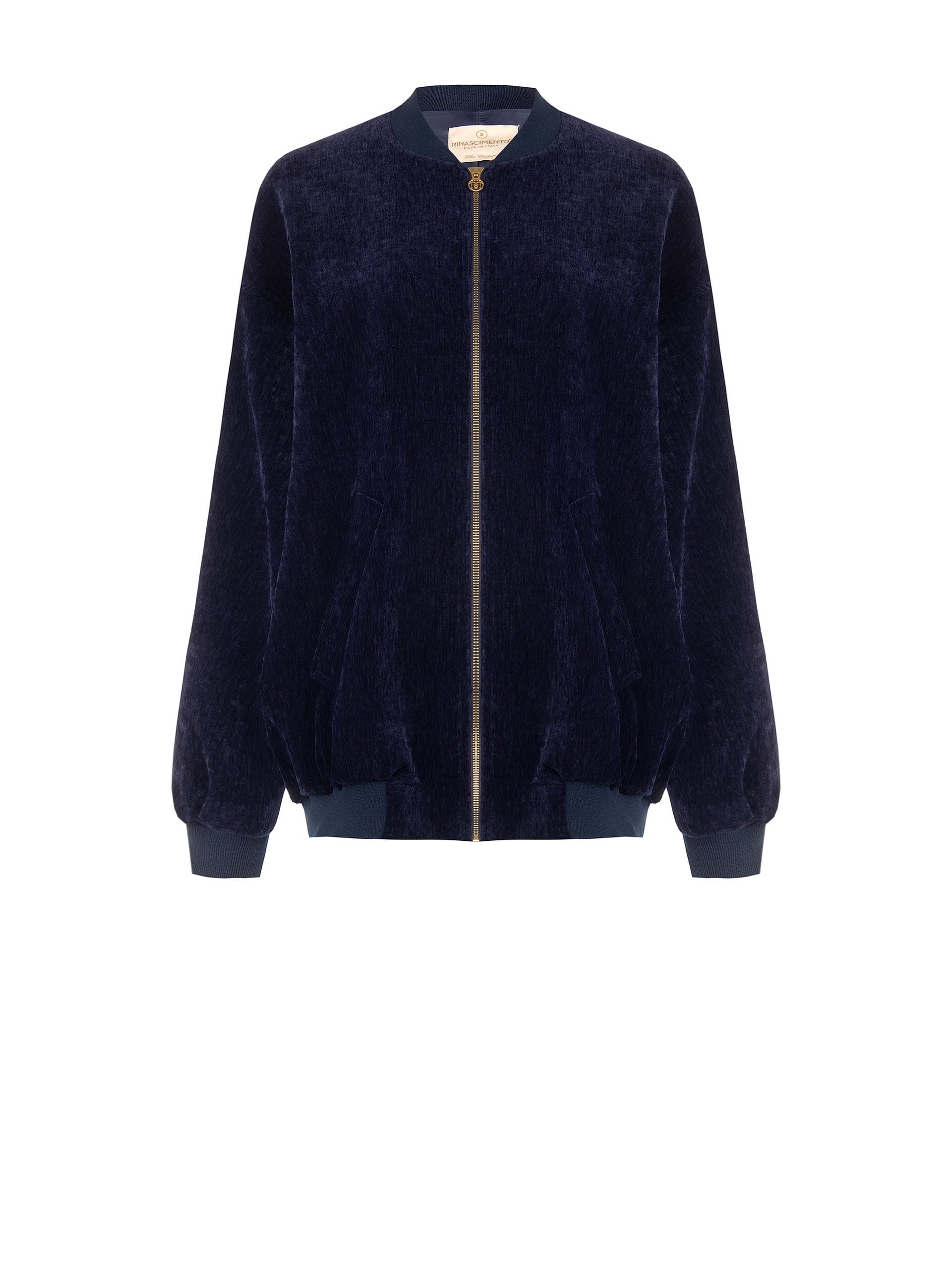 Rinascimento Velvet Bomber Jacket