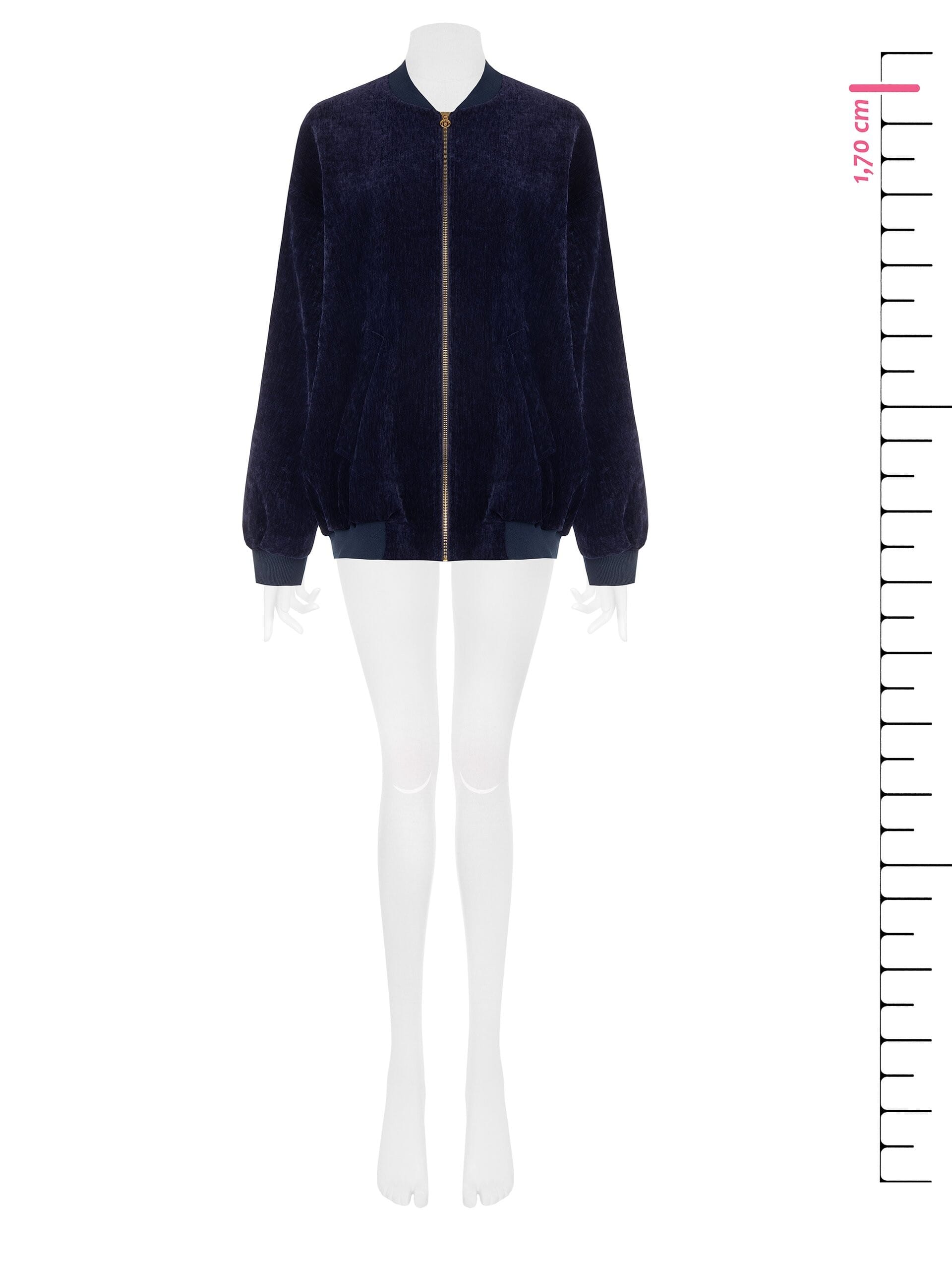 Rinascimento Velvet Bomber Jacket