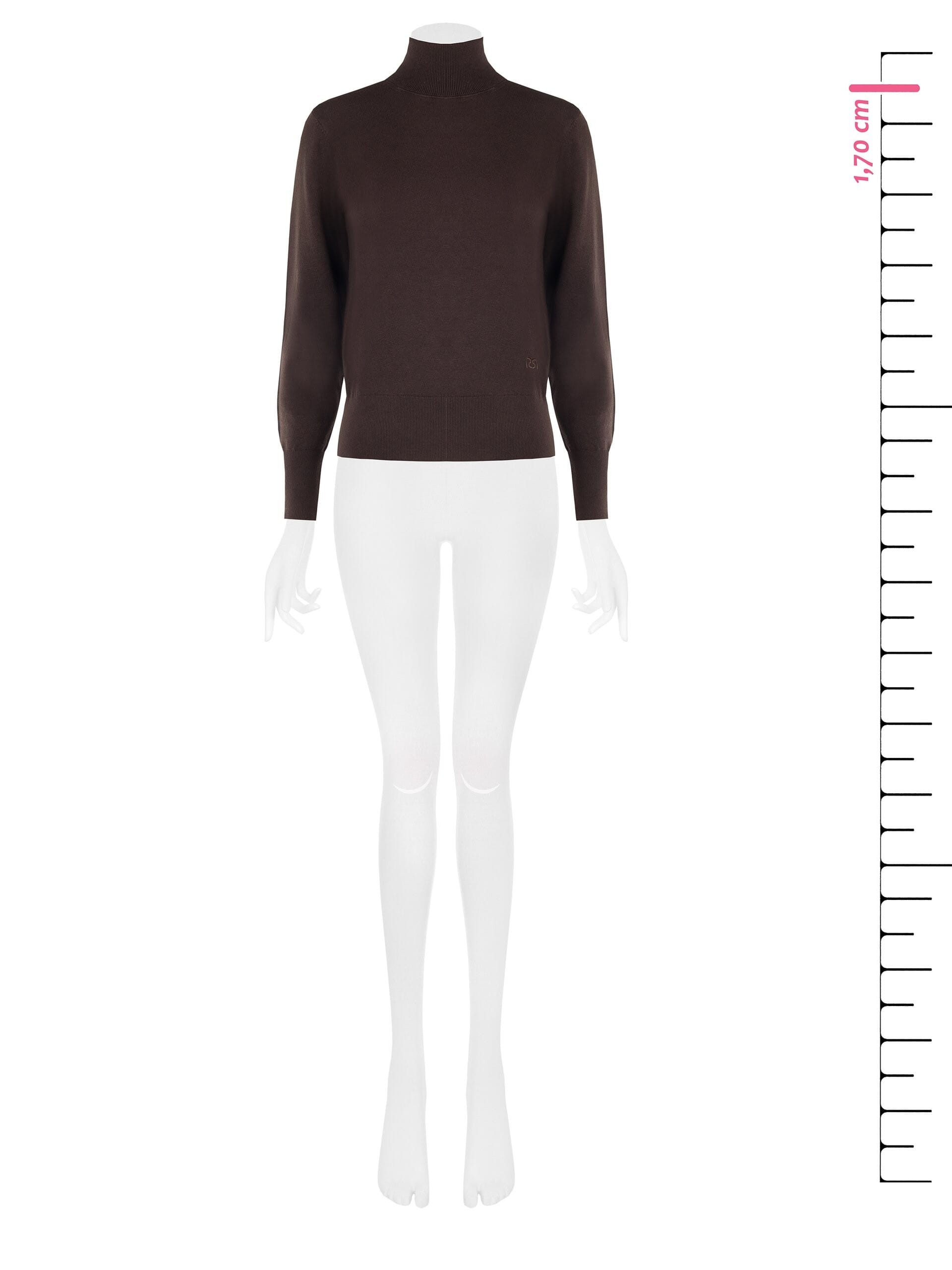 Maglione Dolcevita Con Logo Rr Ricamato Rinascimento