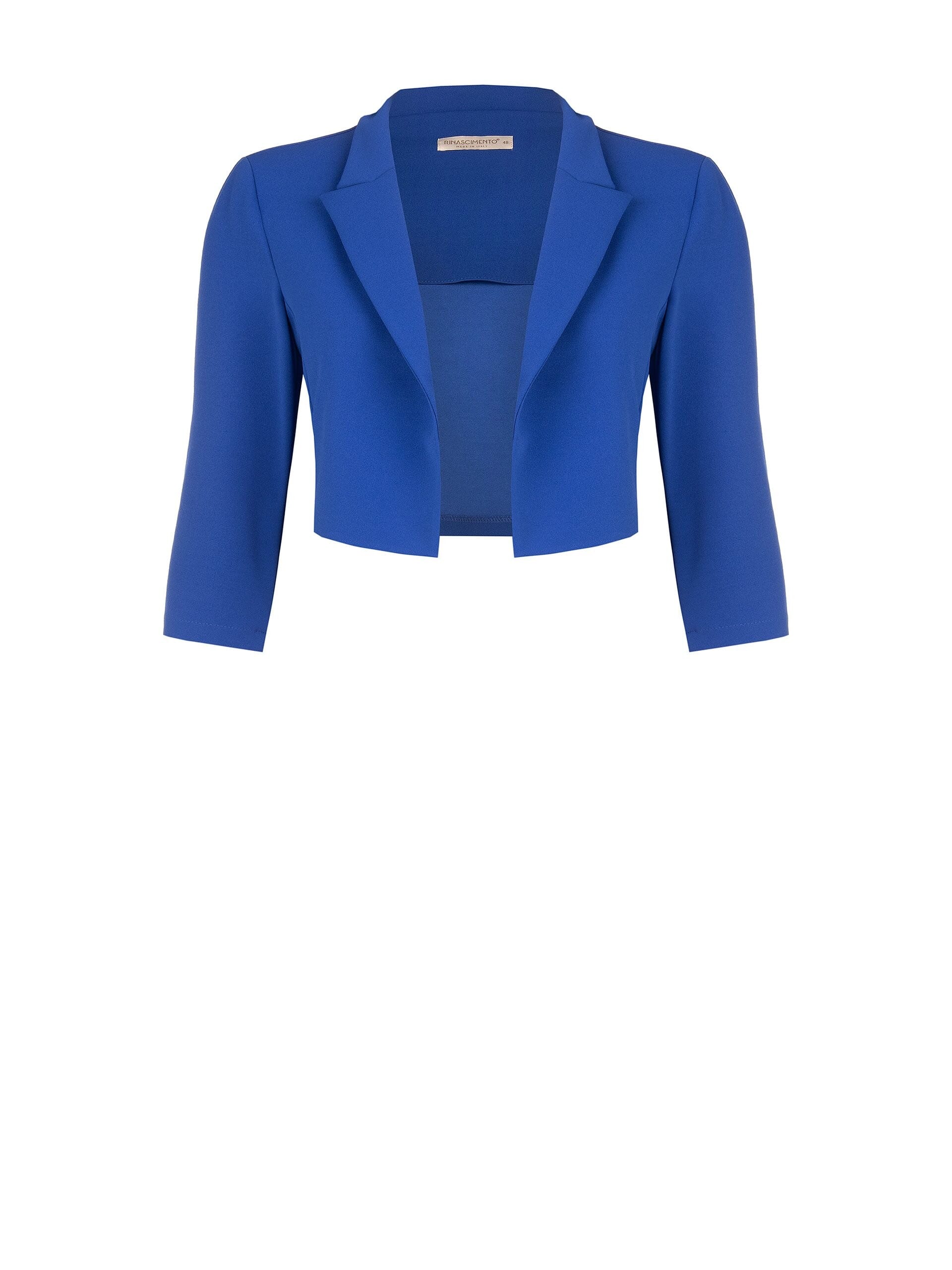 Giacca Spencer Curvy In Scuba Crepe Rinascimento Curvy