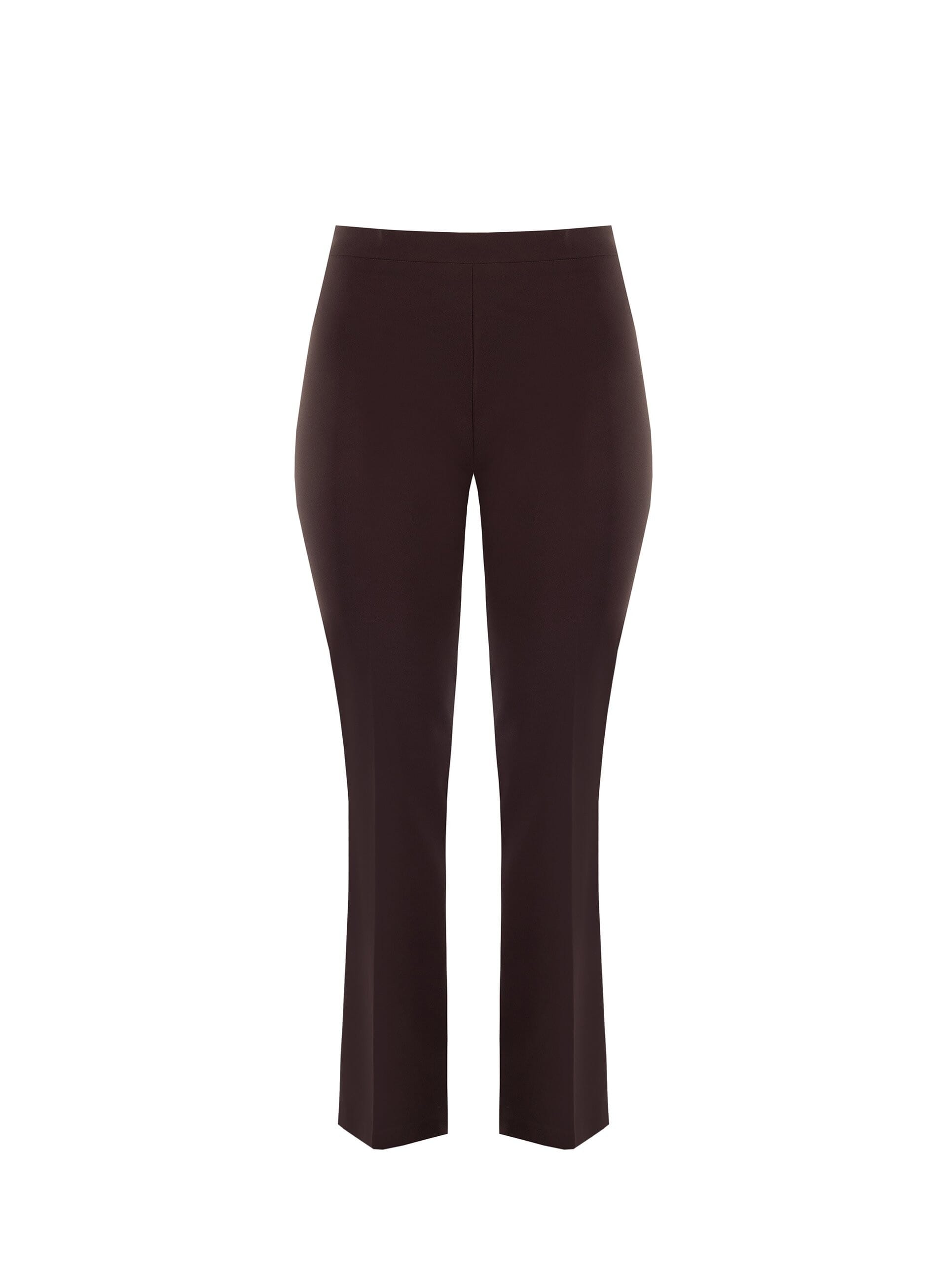 Pantaloni Curvy A Zampa In Tessuto Tecnico Rinascimento Curvy