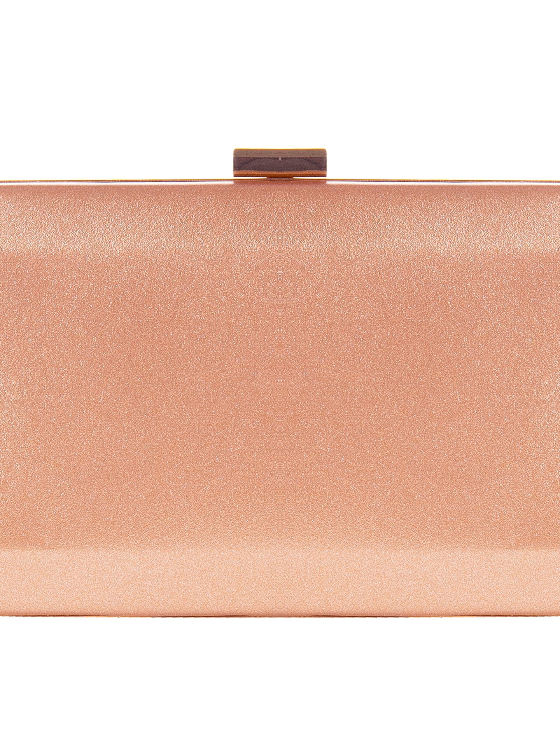 Pochette Rigida Glitter Con Tracolla Catena Rinascimento