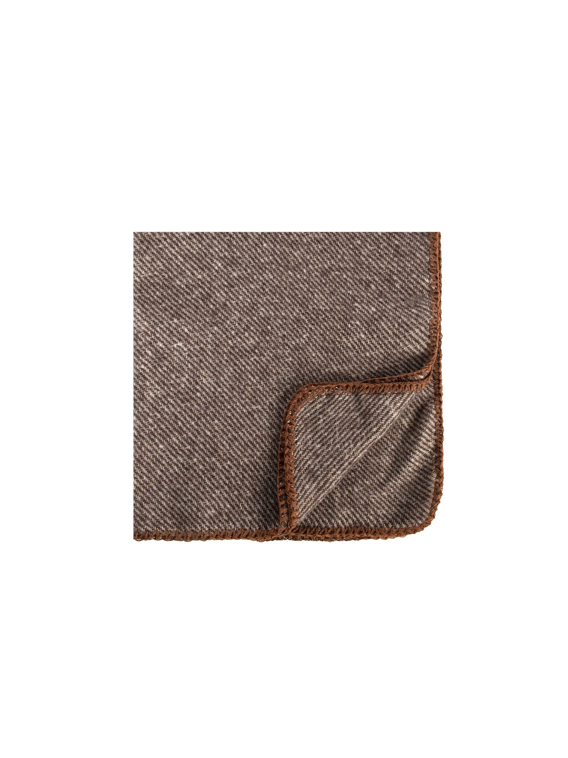 Sciarpa Wool-Touch Effetto A Righe Trasversali Rinascimento