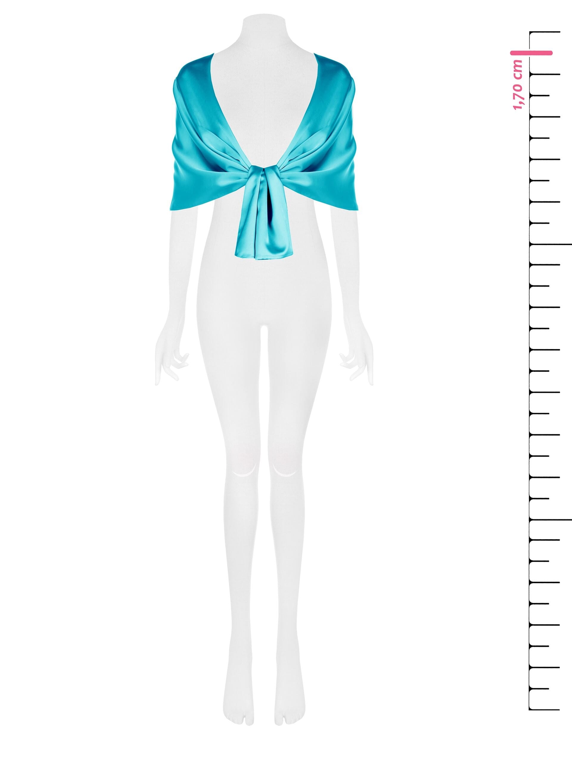 Foulard Coprispalle In Raso Rinascimento