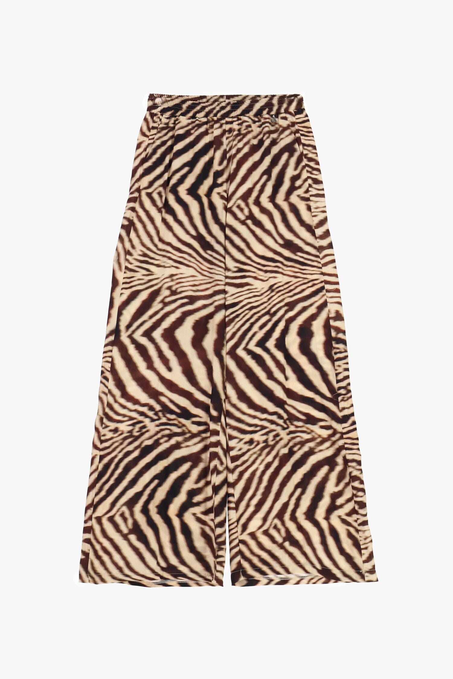 Pantaloni Palazzo Fantasia Animalier Vita Elasticizzata Dixie