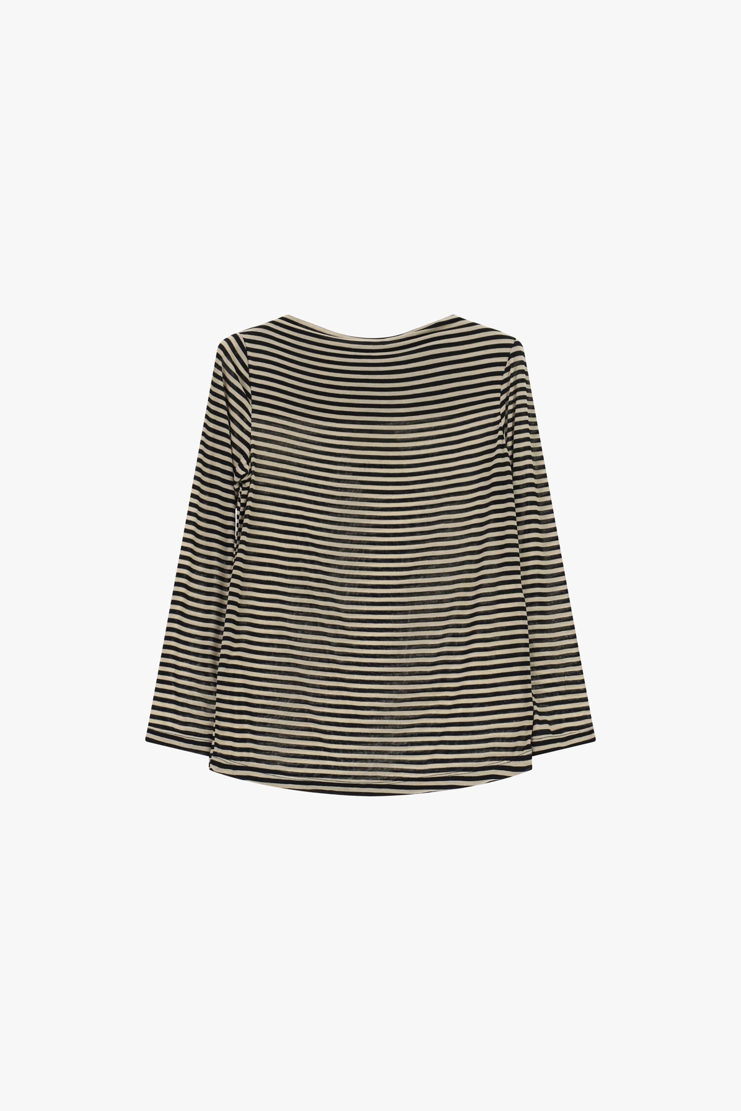 Dixie Regular-Fit Long-Sleeved Striped T-Shirt