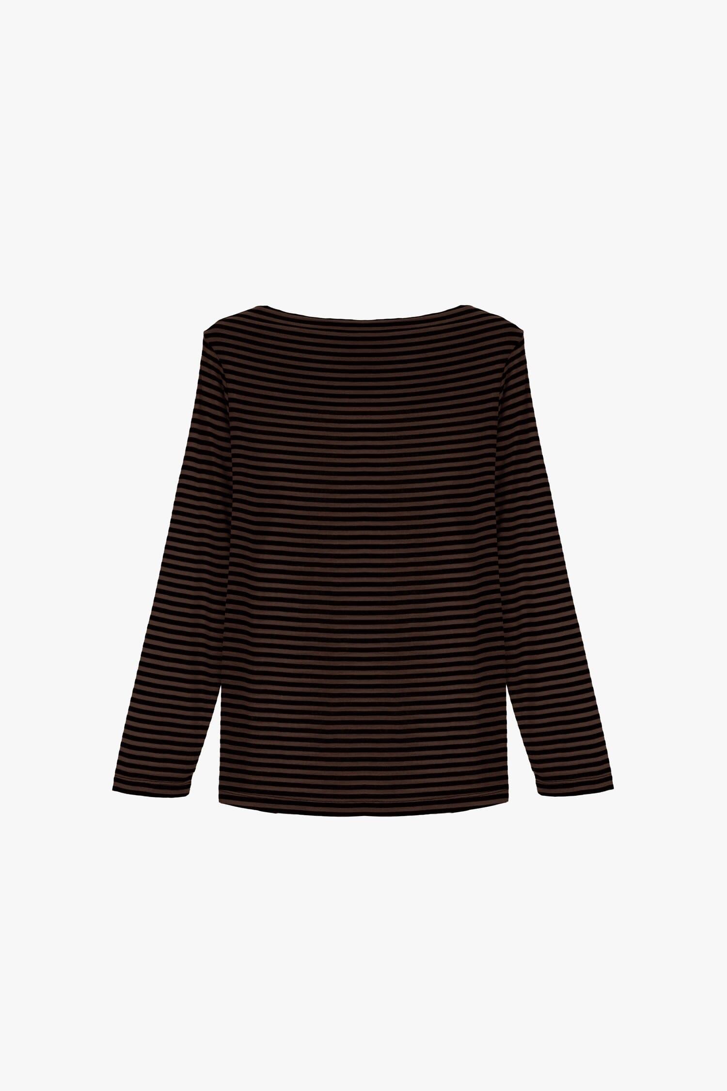 Dixie Regular-Fit Long-Sleeved Striped T-Shirt