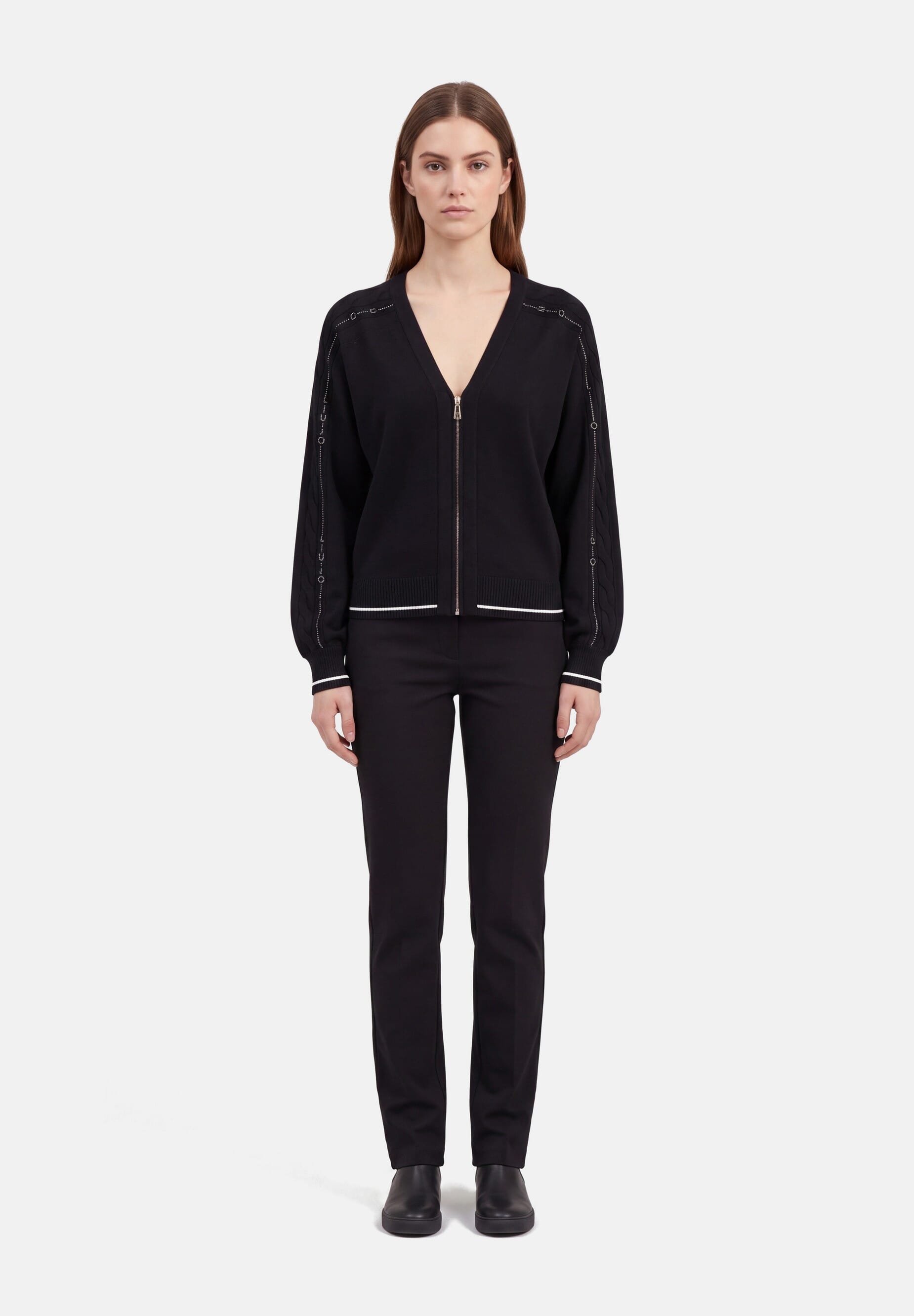 Pull ajouré avec strass Liu Jo