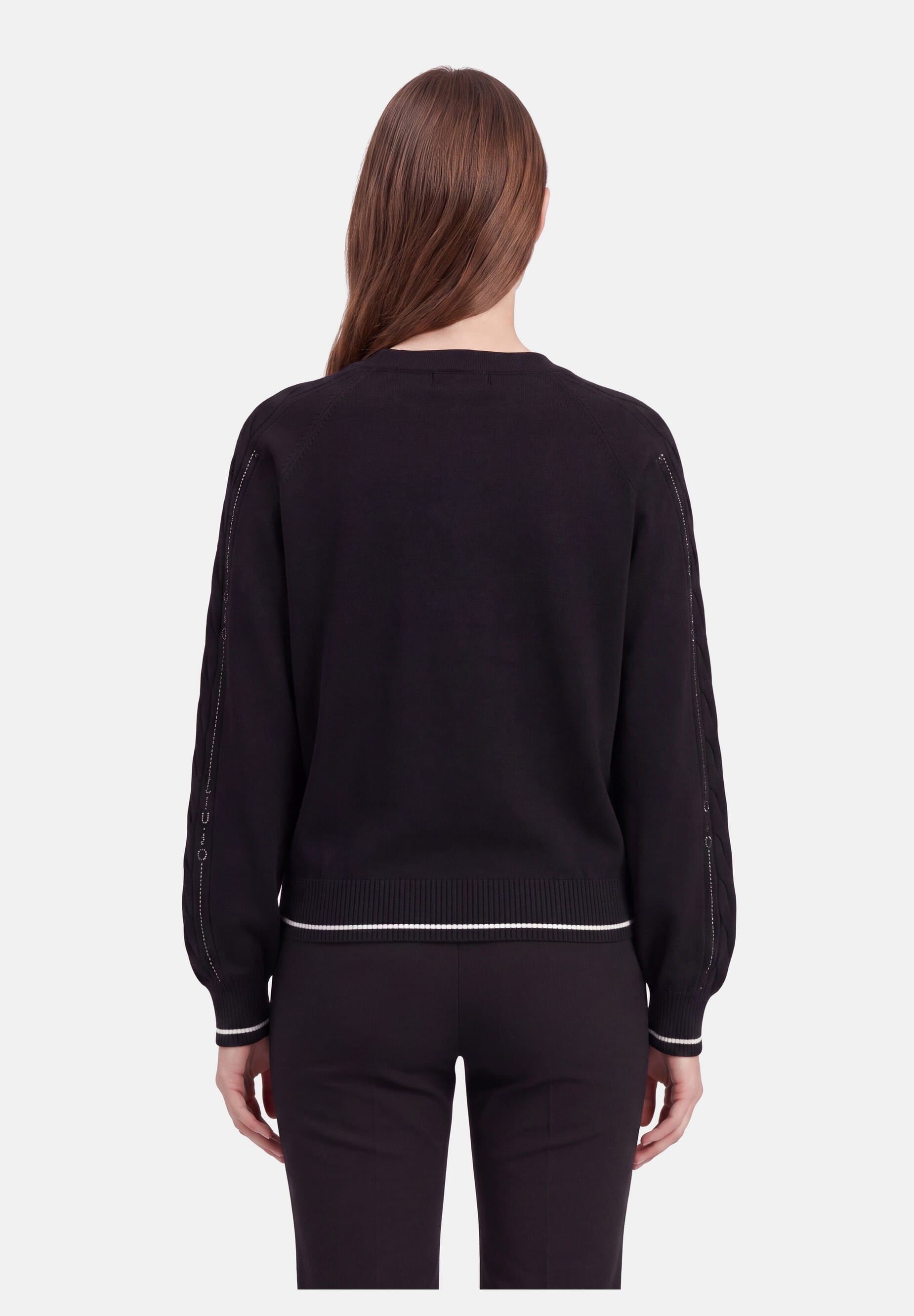 Pull ajouré avec strass Liu Jo