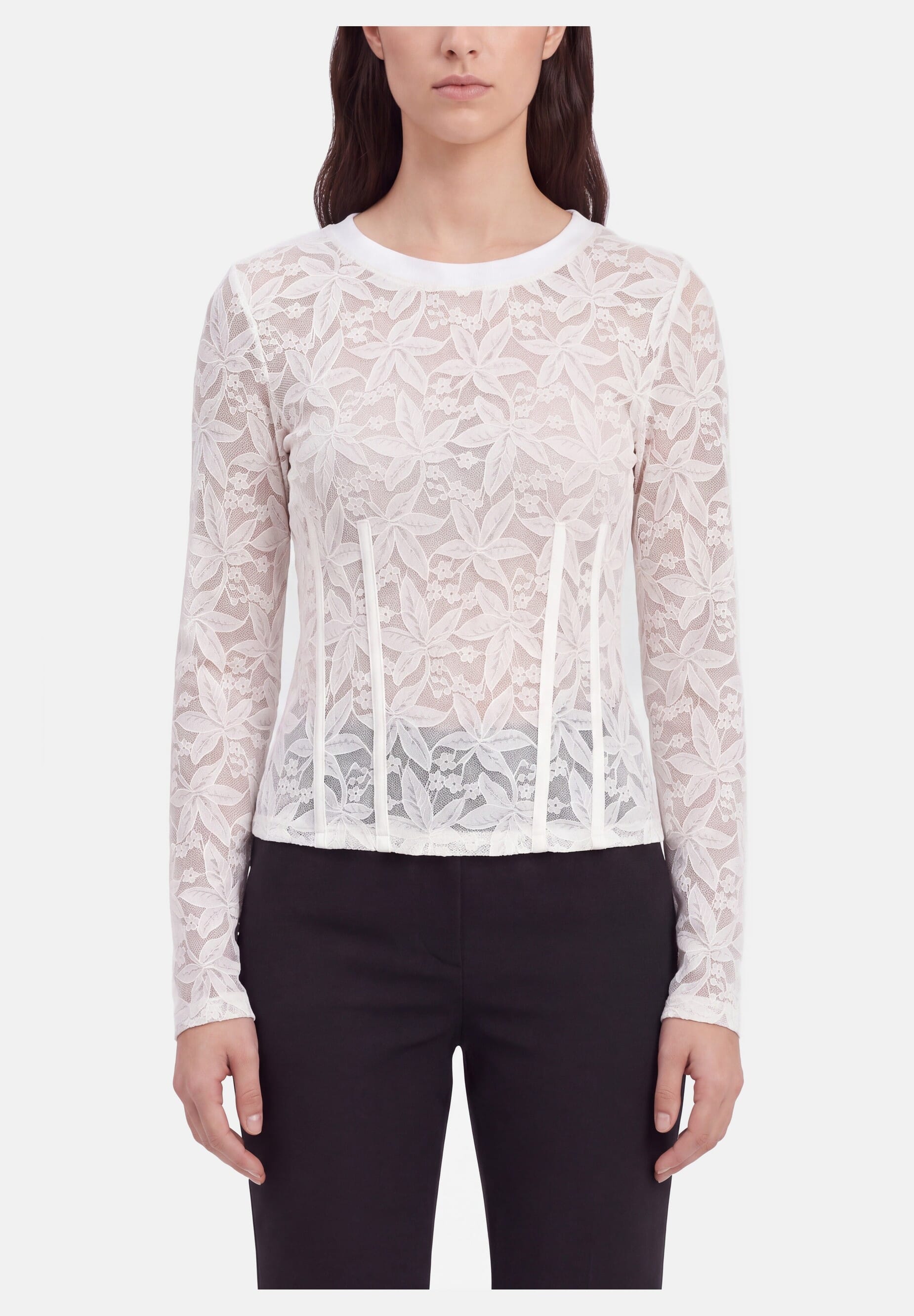 Maglia In Pizzo E Lurex Liu Jo