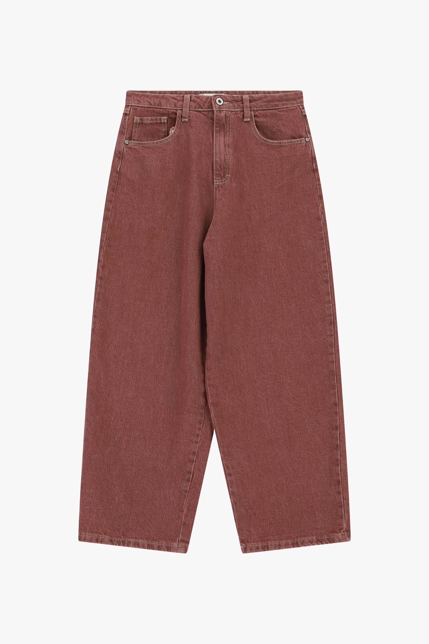 Jeans Gamba Ampia Fit Cropped Cinque Tasche Please